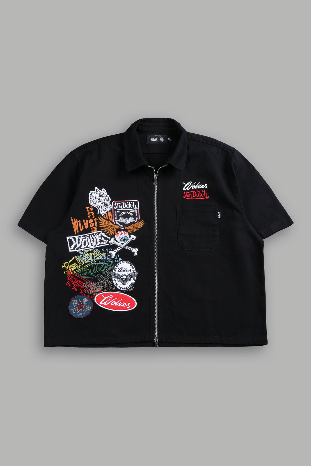 Darc Kulture Vince Shirt in Black