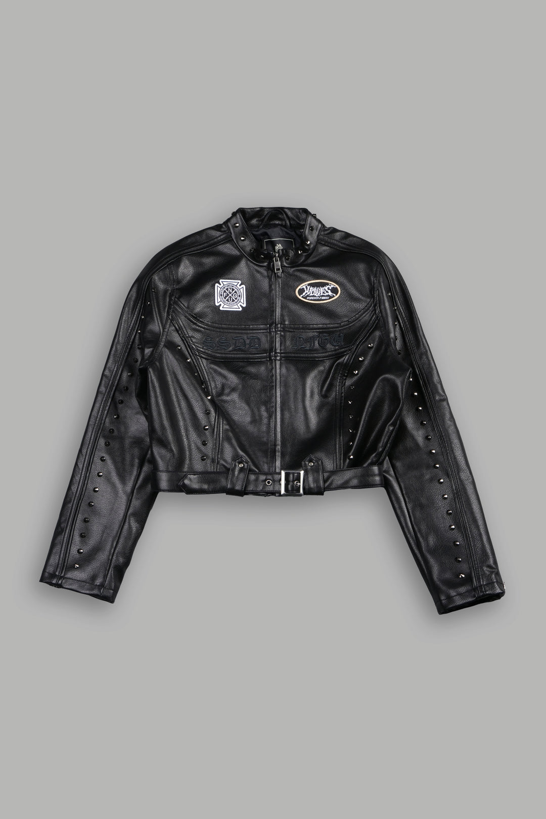 Mori Thorns Letty Moto Jacket In Black/Black