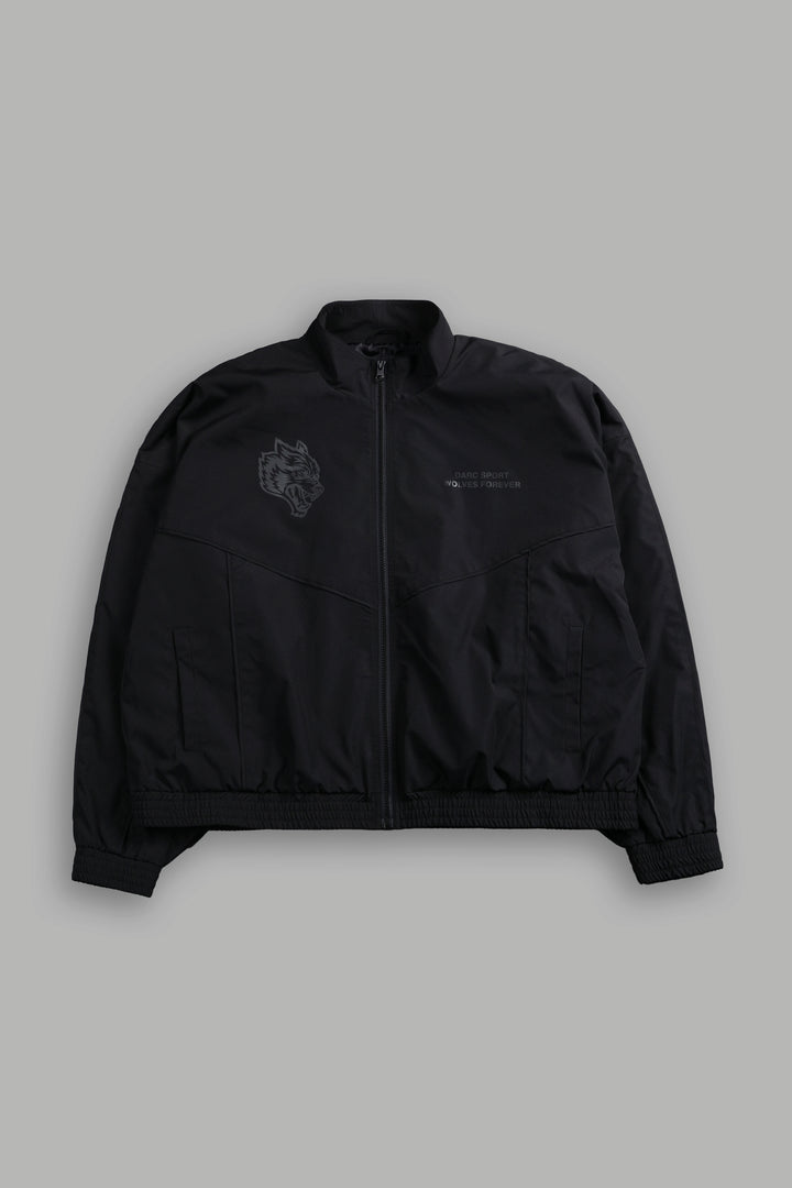 Sacred Flash Unisex Track Jacket in Black