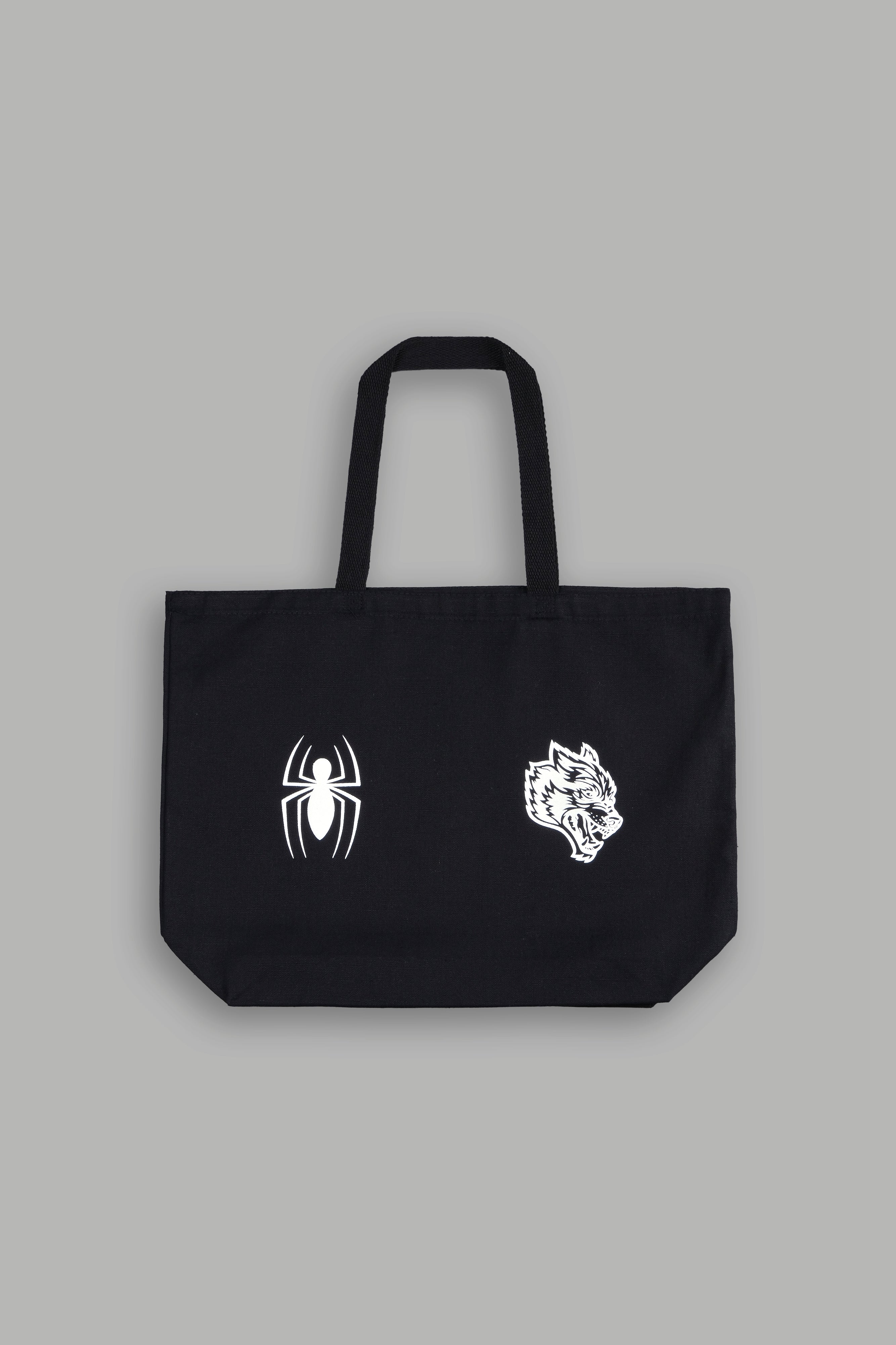 Spider-Man Canvas Tote in Black