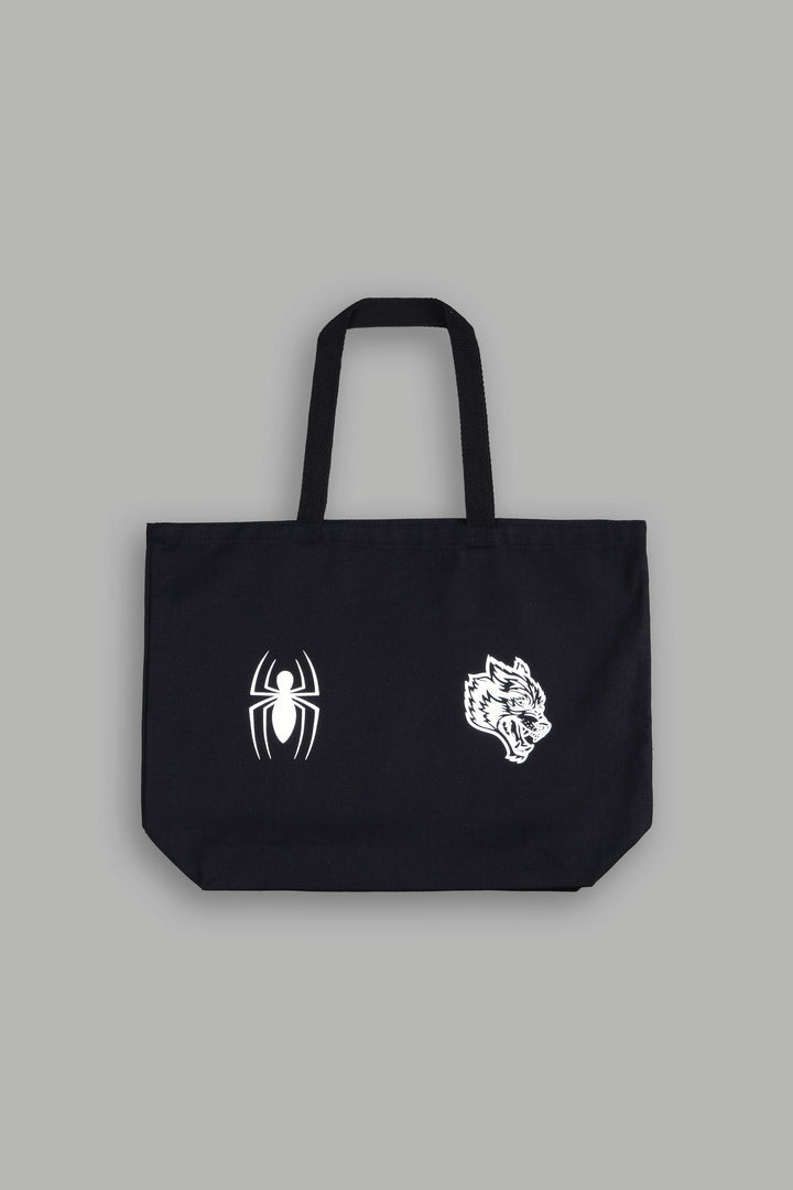 Spider-Man Canvas Tote in Black