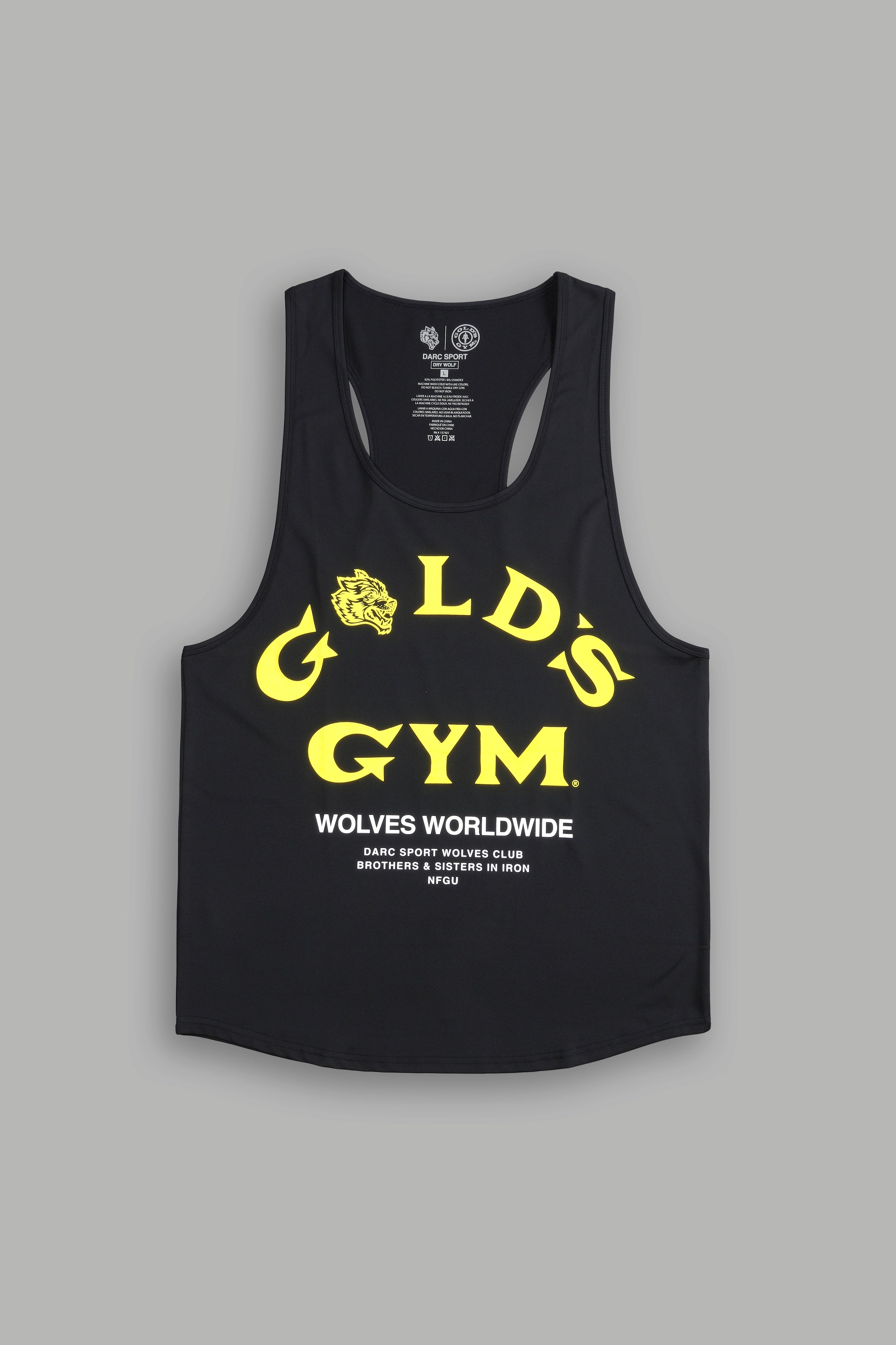 Gold's "Dry Wolf" (Mecca) Tank in Black