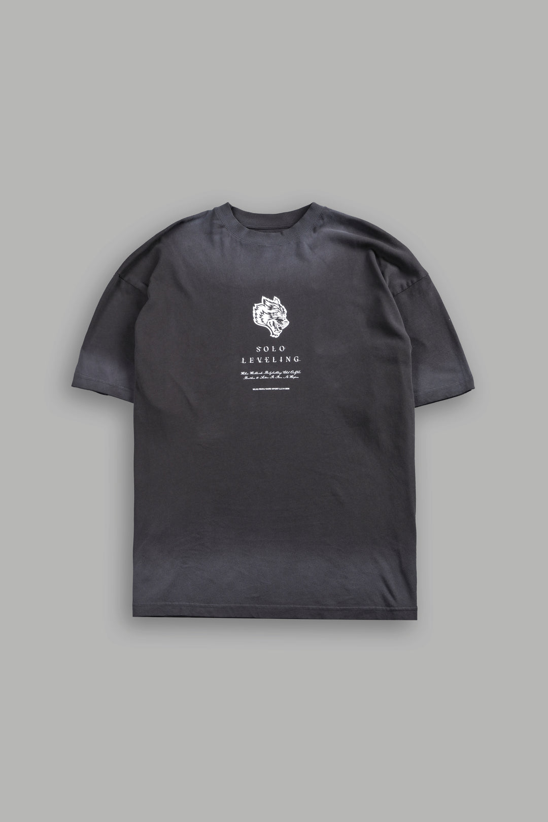 Celestial Knight Premium Oversized Tee in Wolf Gray
