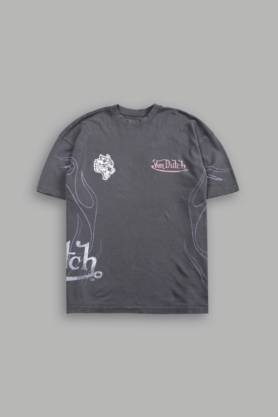 Von Dutch "Side-By-Side" Tee Box Set in Black