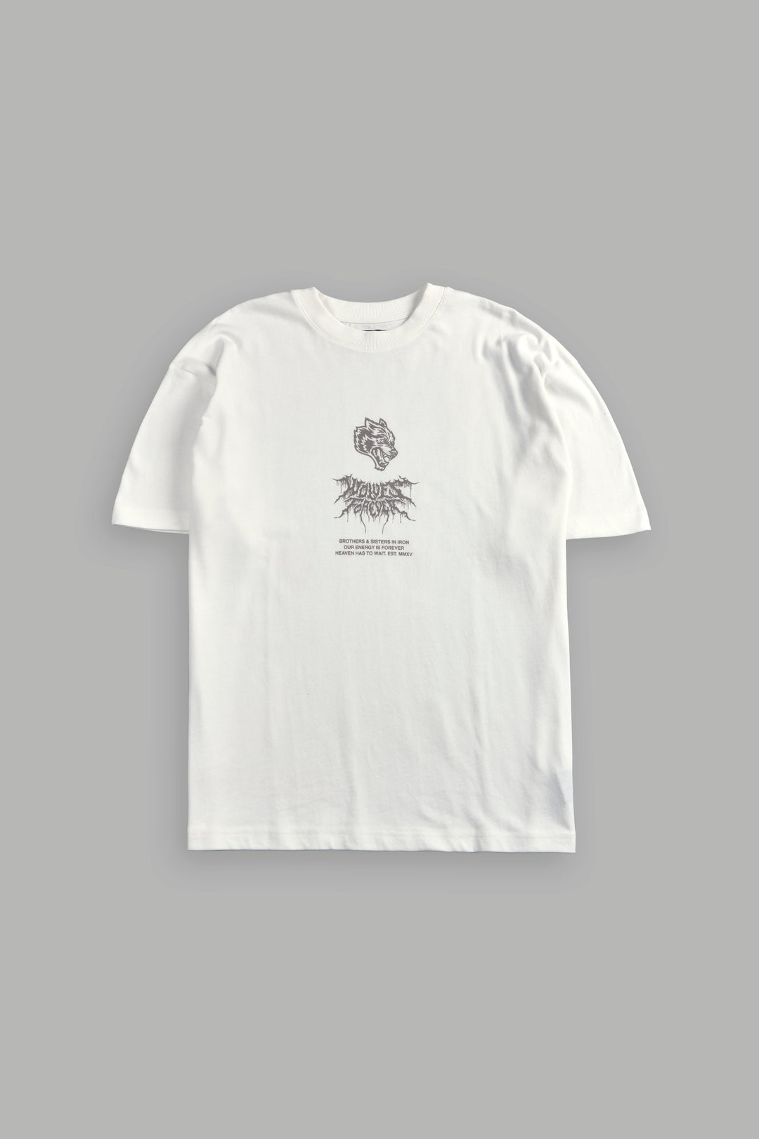 Darc Cherish "Premium" Oversized Tee in Cream