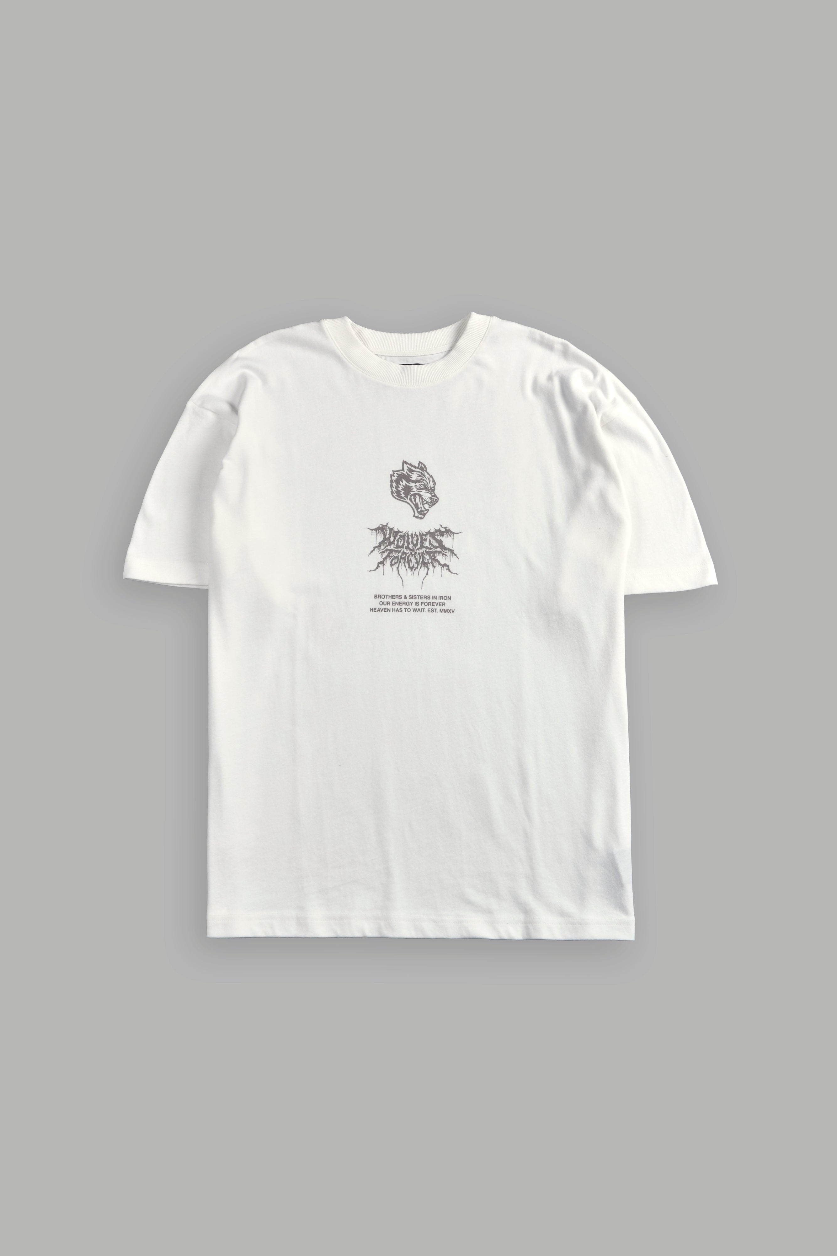 Darc Cherish "Premium" Oversized Tee in Cream