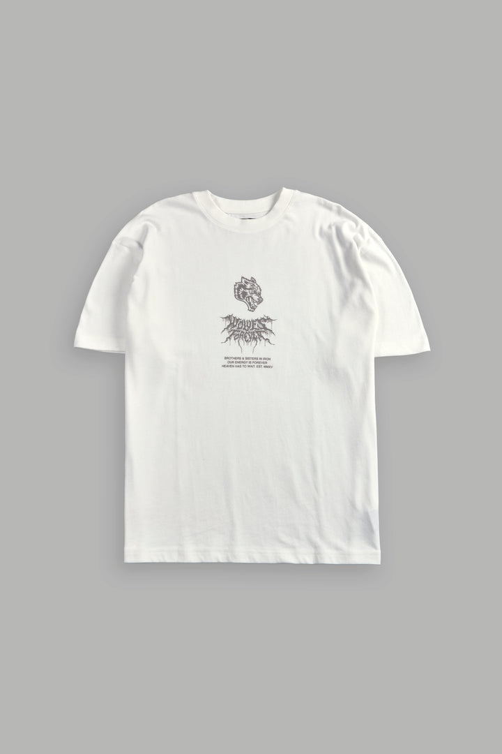 Darc Cherish "Premium" Oversized Tee in Cream