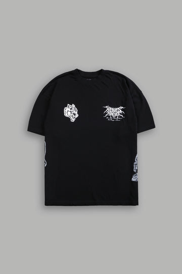 Itachi Uchiha "Side By Side" Series Premium Tee in Black