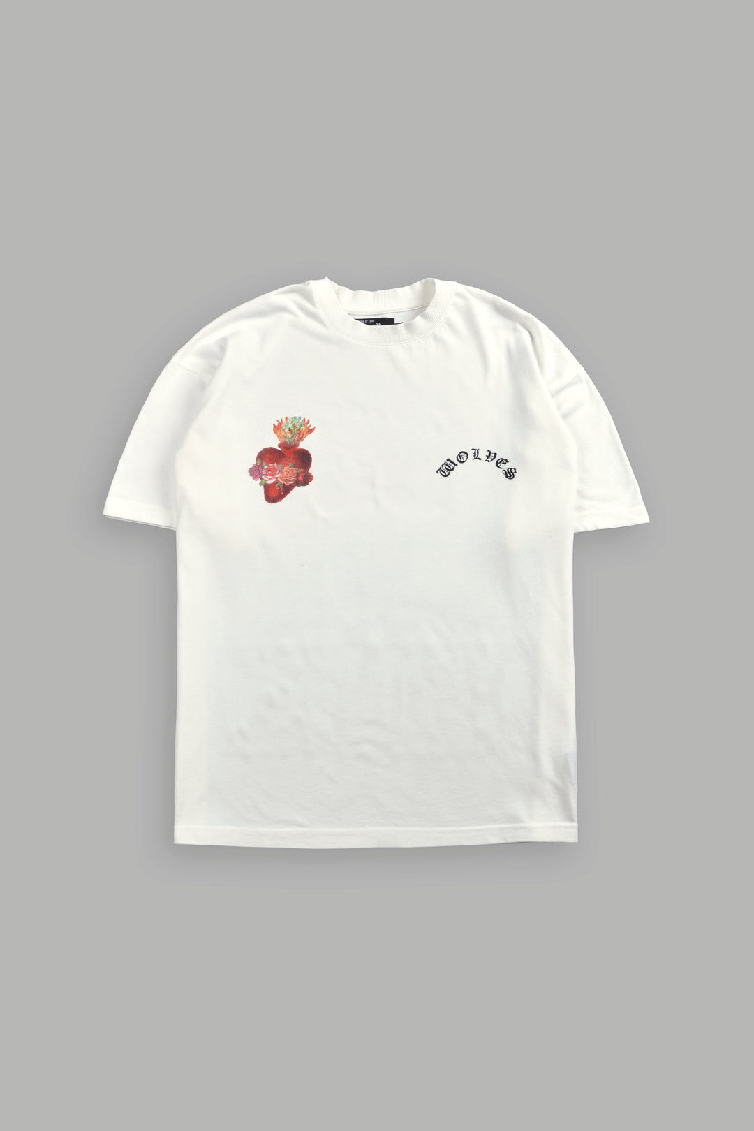Heart Oath Premium Oversized Tee in Cream