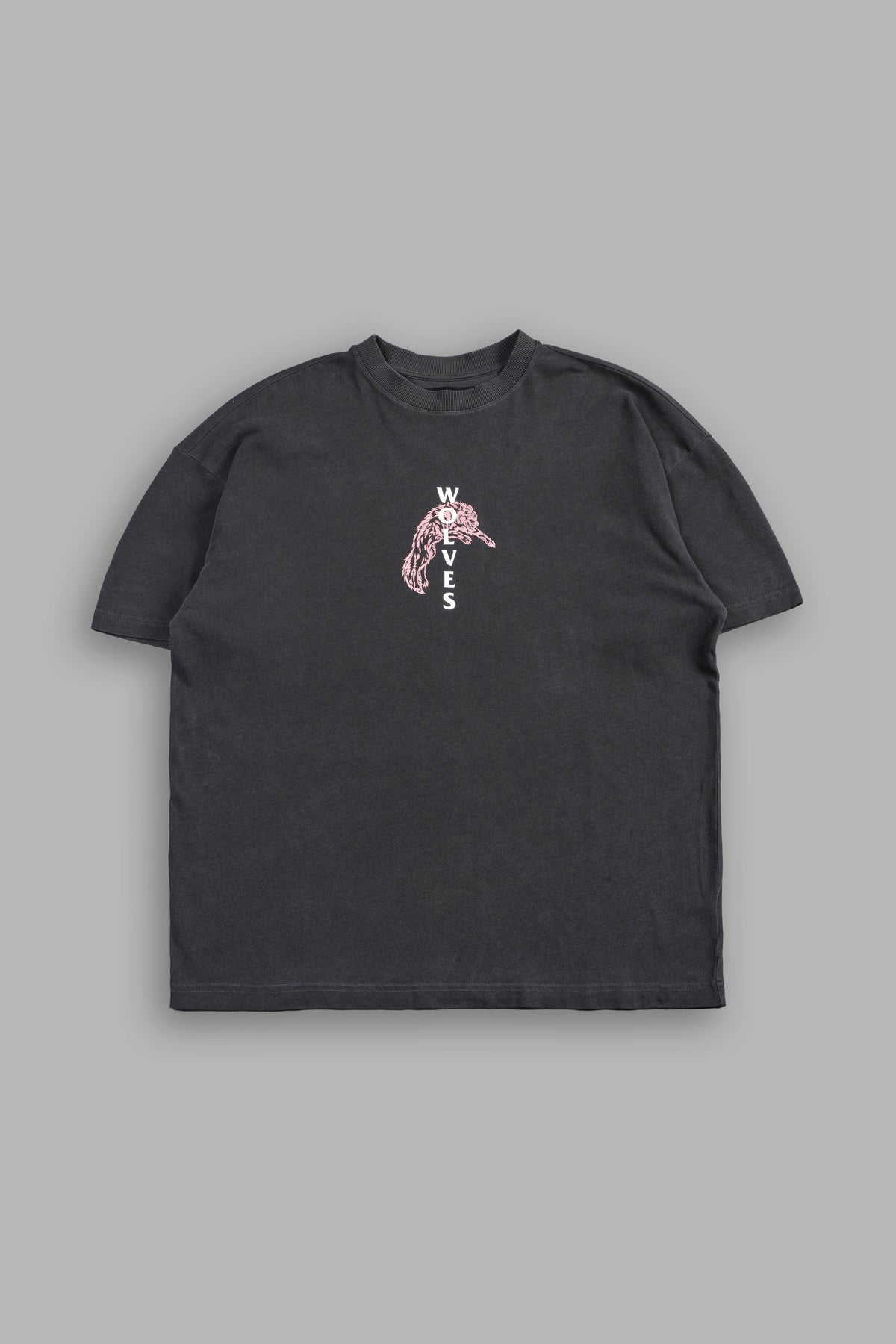 Leap Of Faith V2 Premium Tee In Wolf Gray