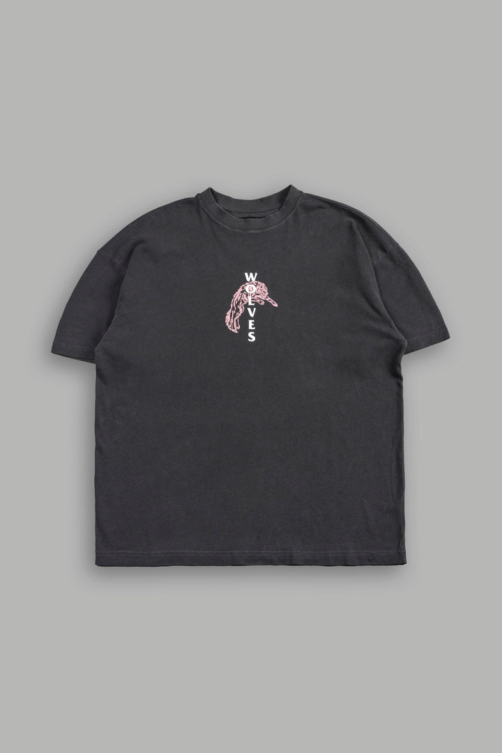 Leap Of Faith V2 Premium Tee In Wolf Gray
