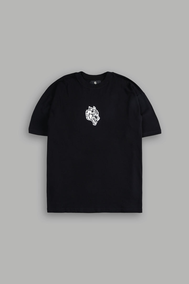 Wolves Club FRVR Unisex "Premium" Oversized Tee in Black