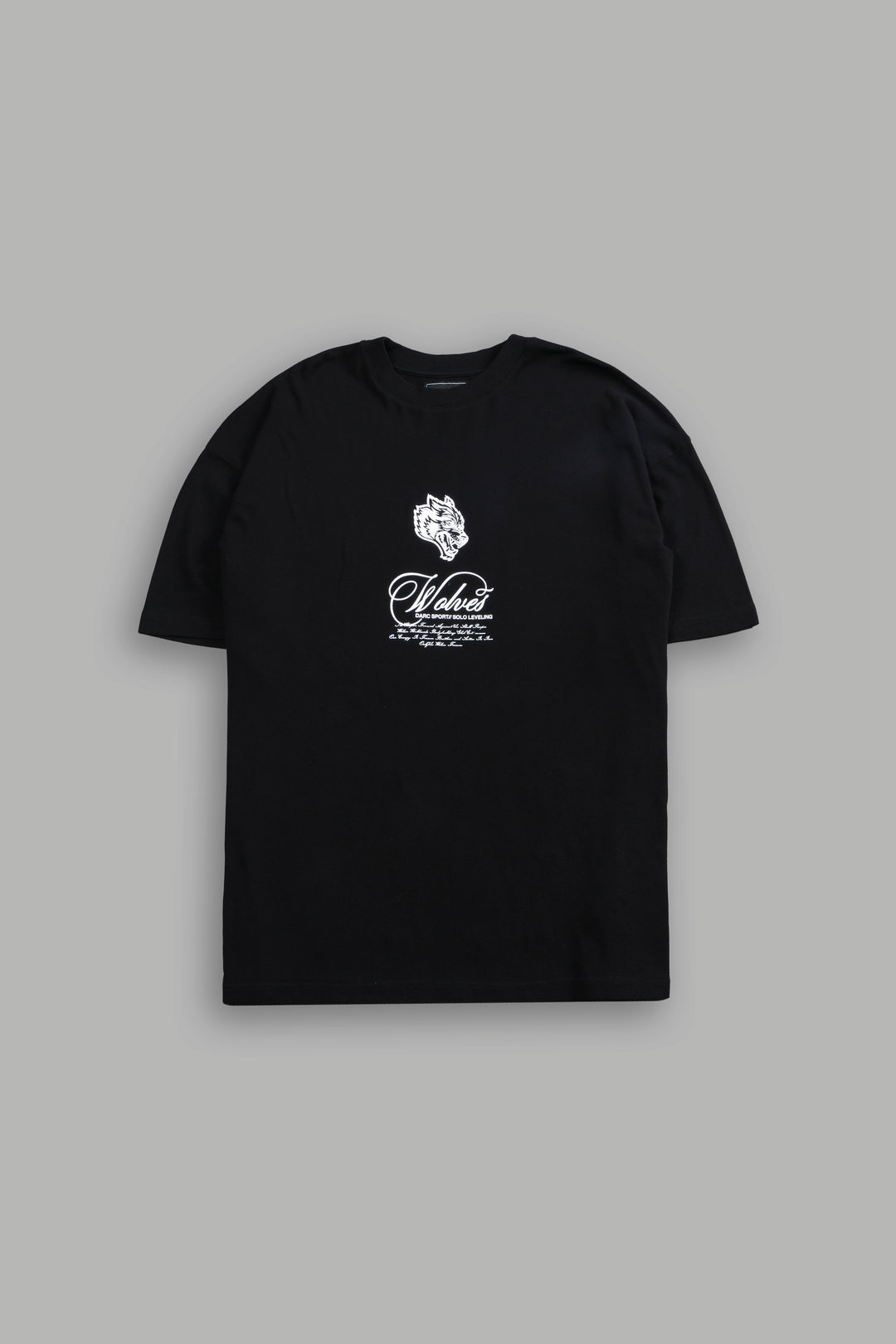(1 Of 500) Arise "Premium" Oversized Tee in Black