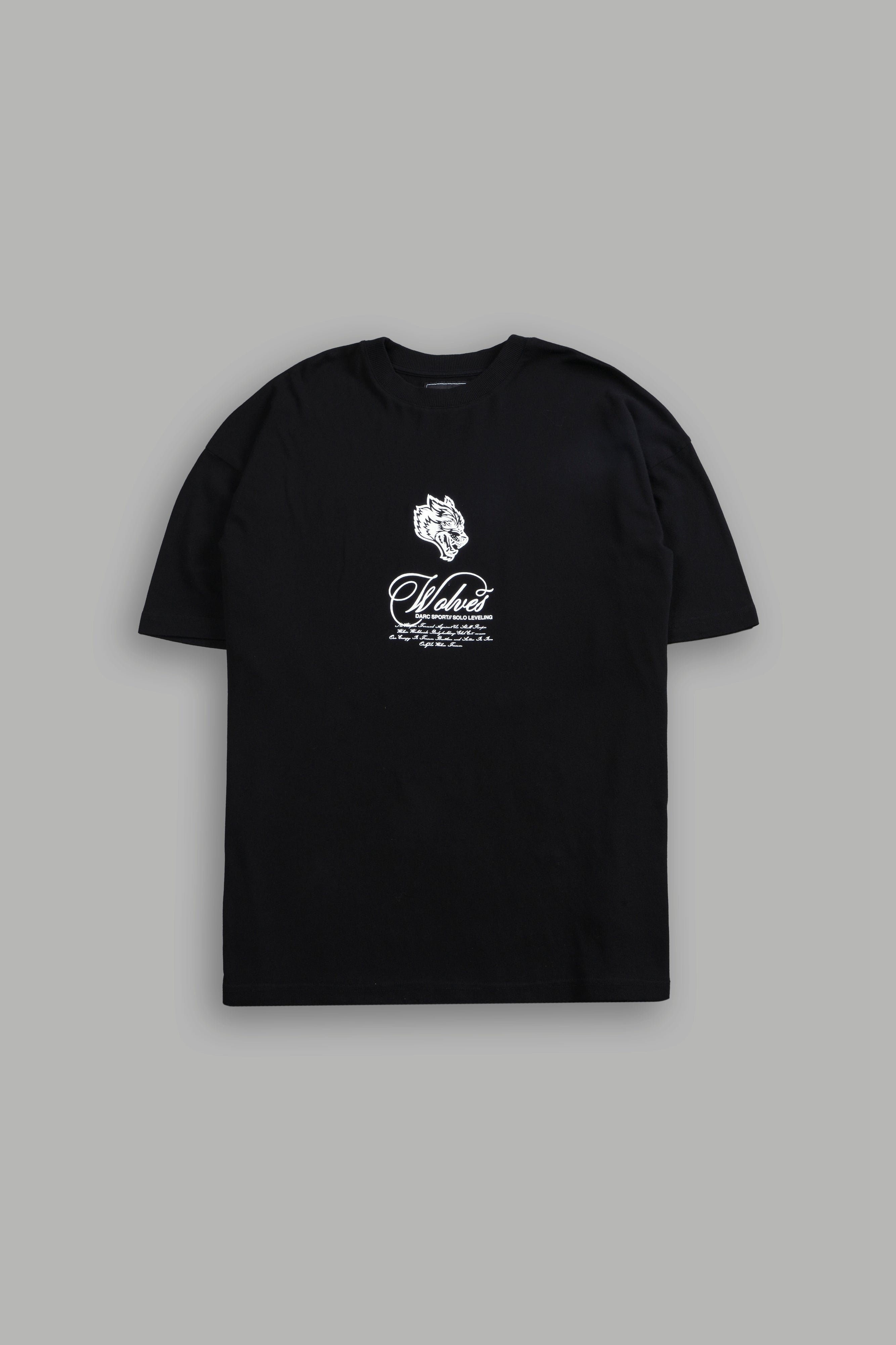 (1 Of 500) Arise "Premium" Oversized Tee in Black