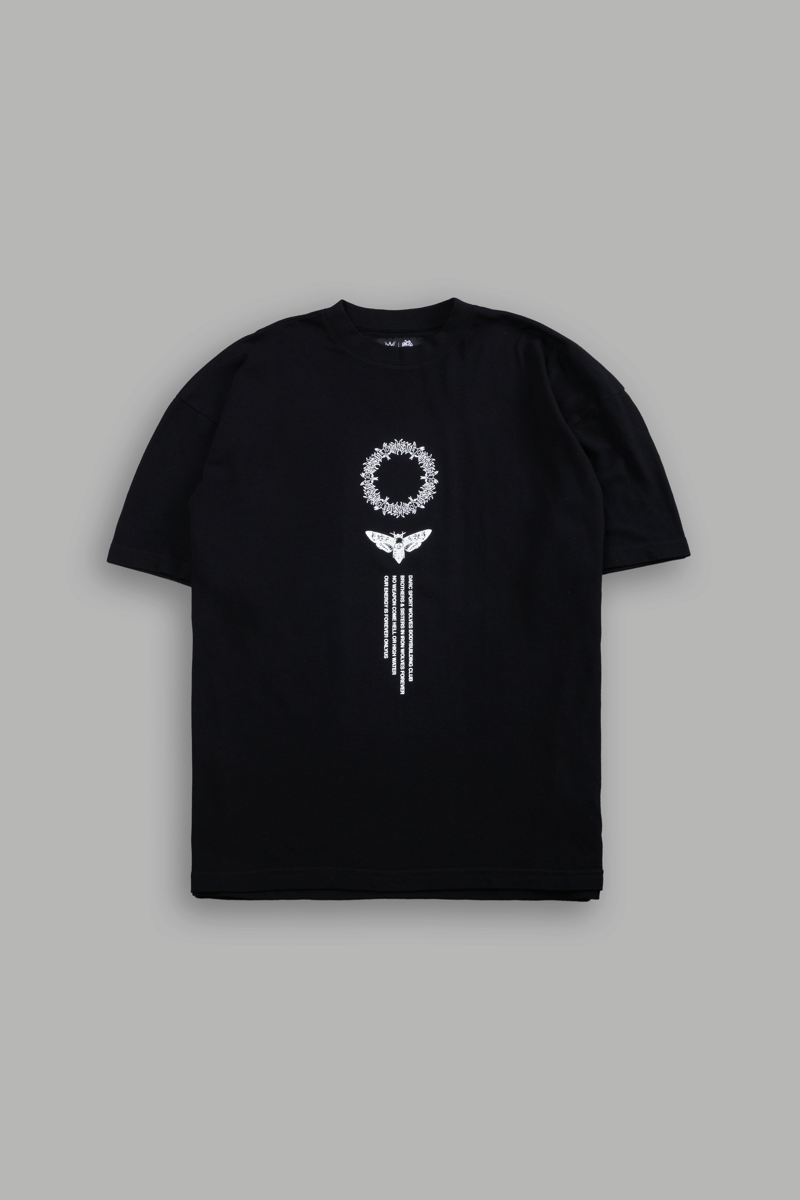 Dark Side Frvr Premium Oversized Tee in Black