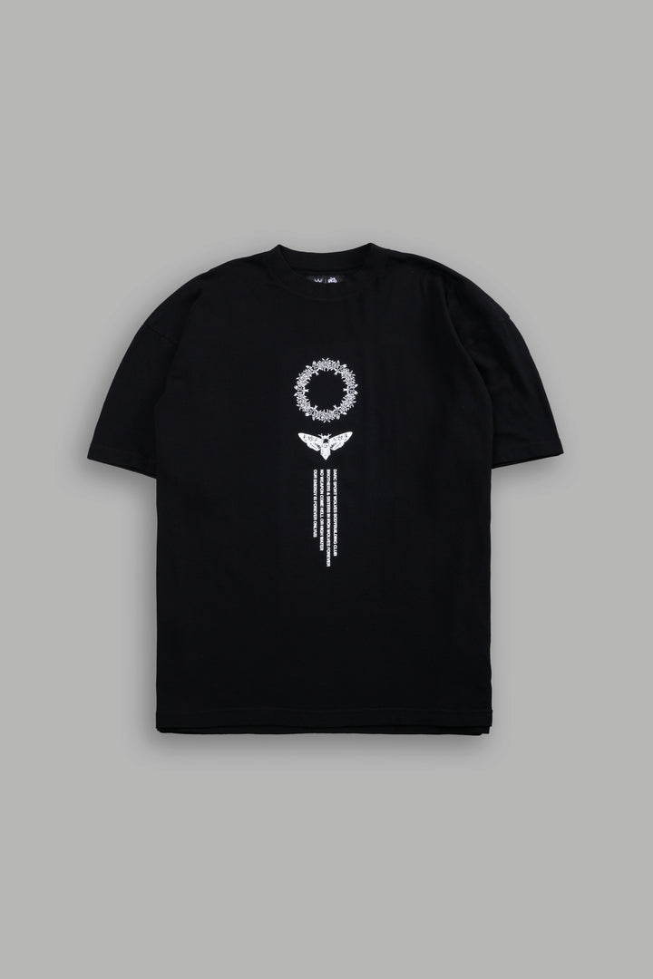 Dark Side Frvr Premium Oversized Tee in Black