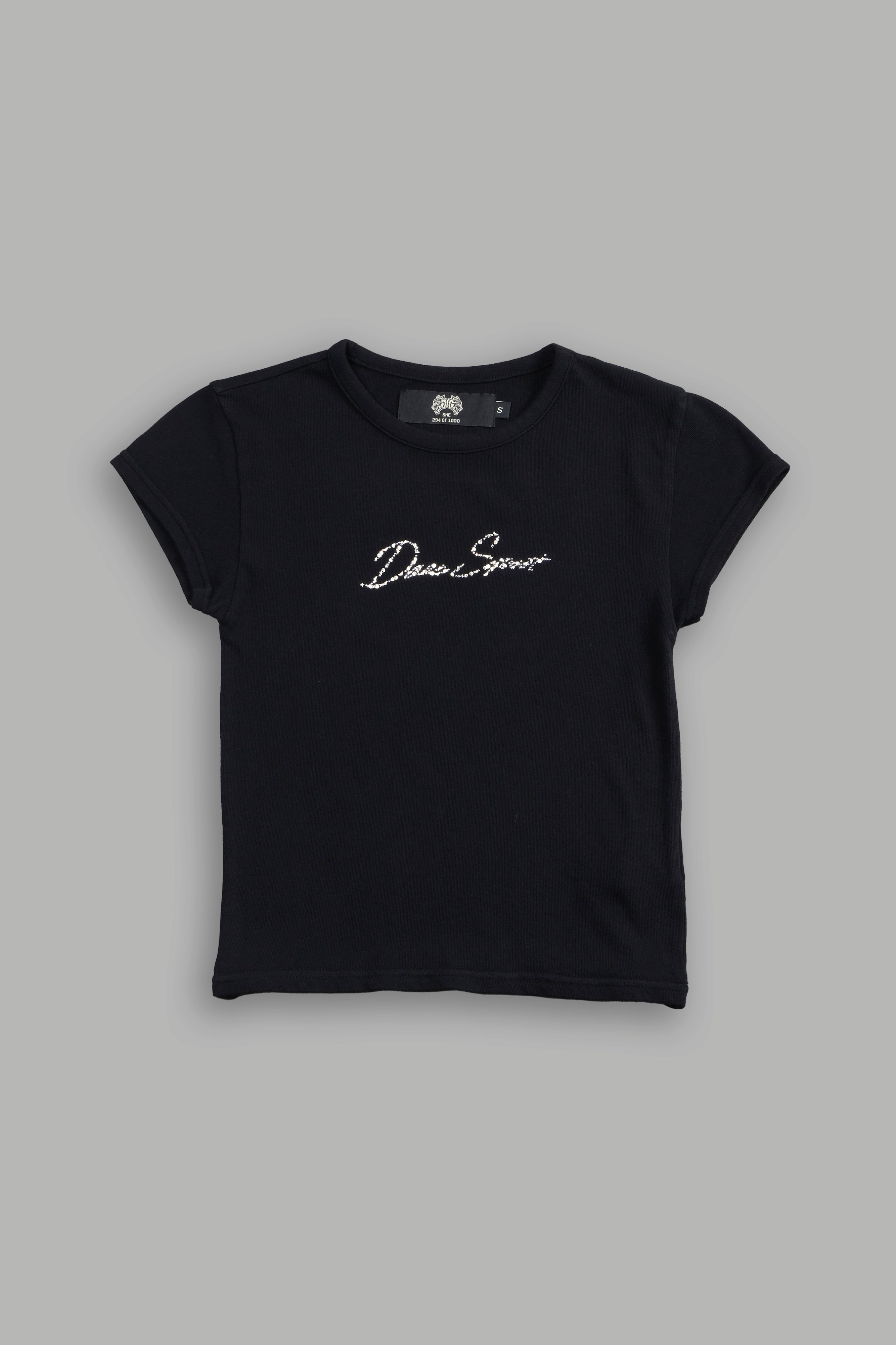 Darc Star "Baby" Tee in Black