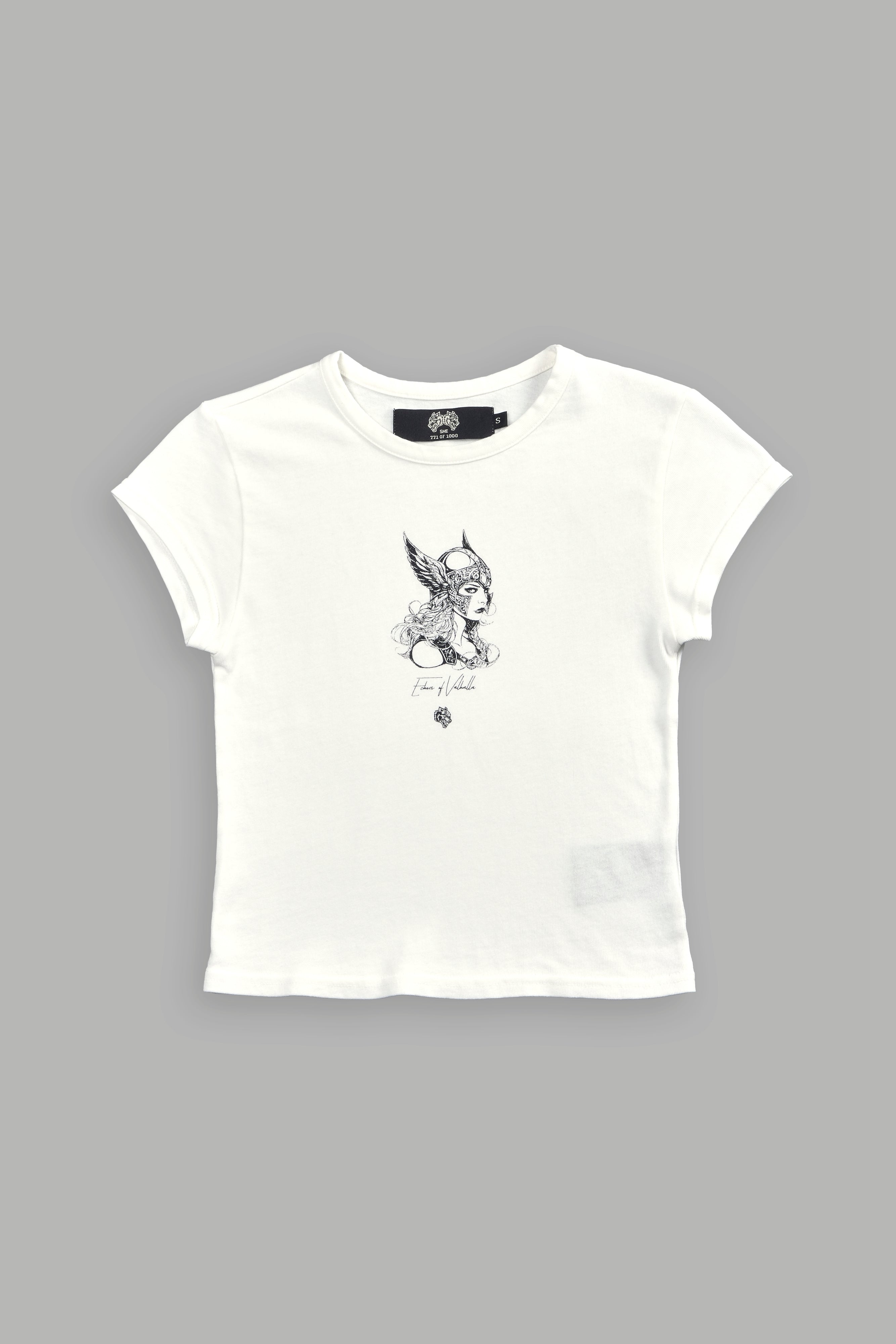 She Warrior "Baby" Tee in Cream