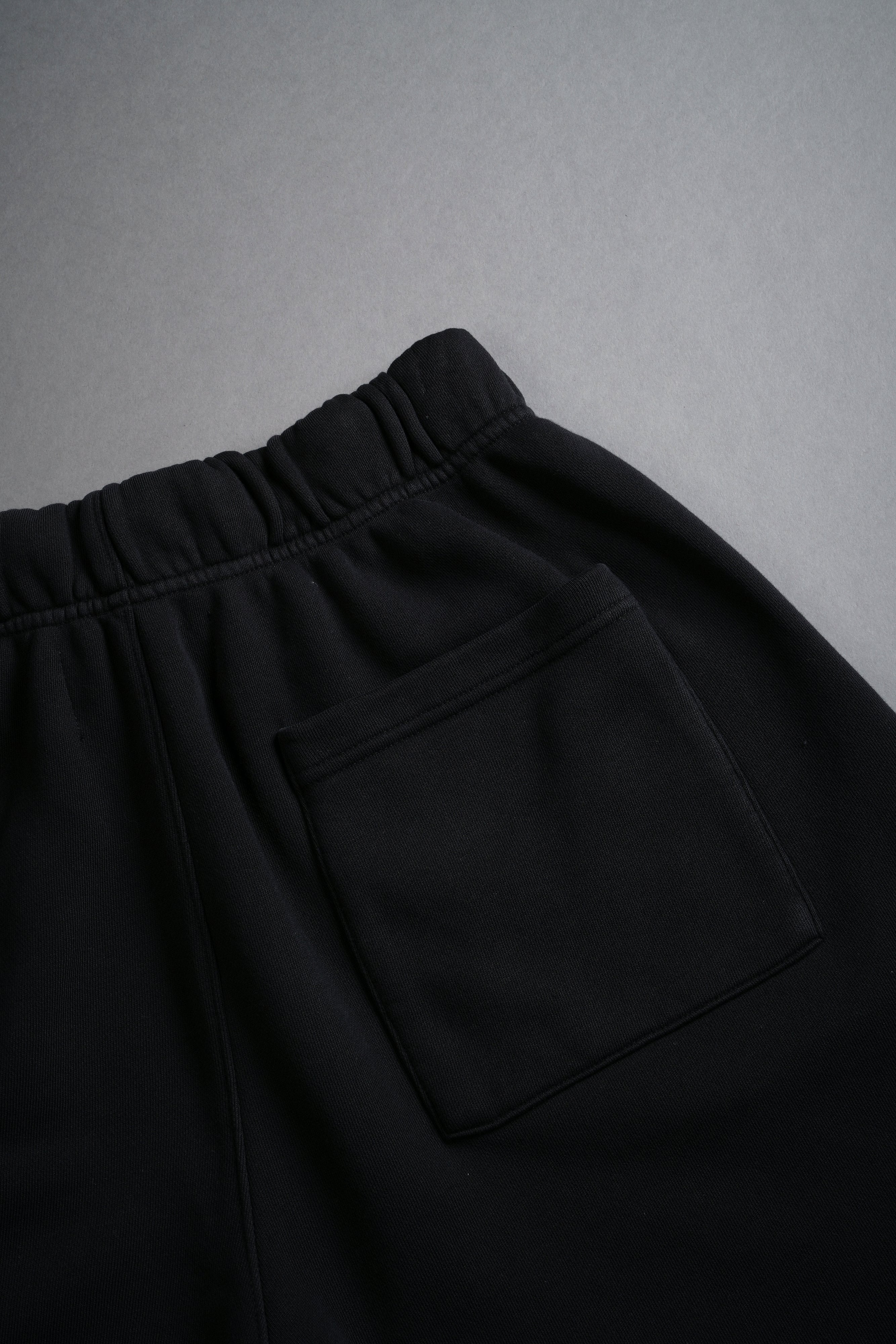 You'll Know Oversized Post Lounge Sweat Shorts in Black