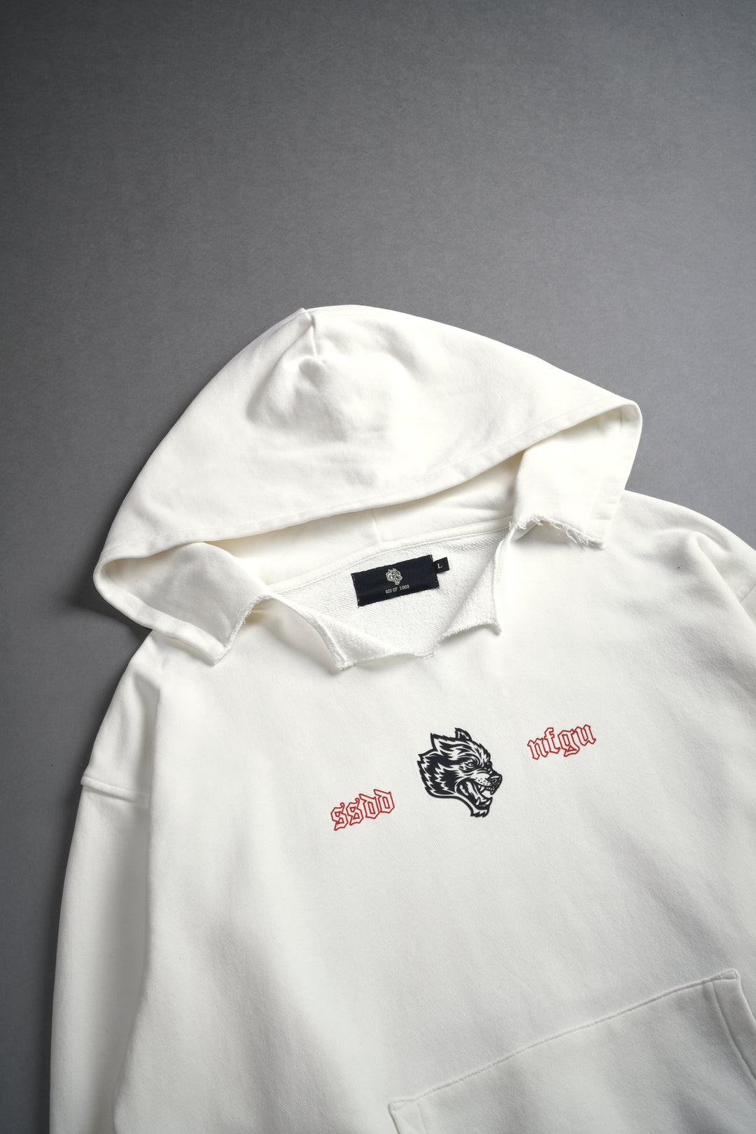 Till Forever "Vintage Dempsey" Hoodie in Cream