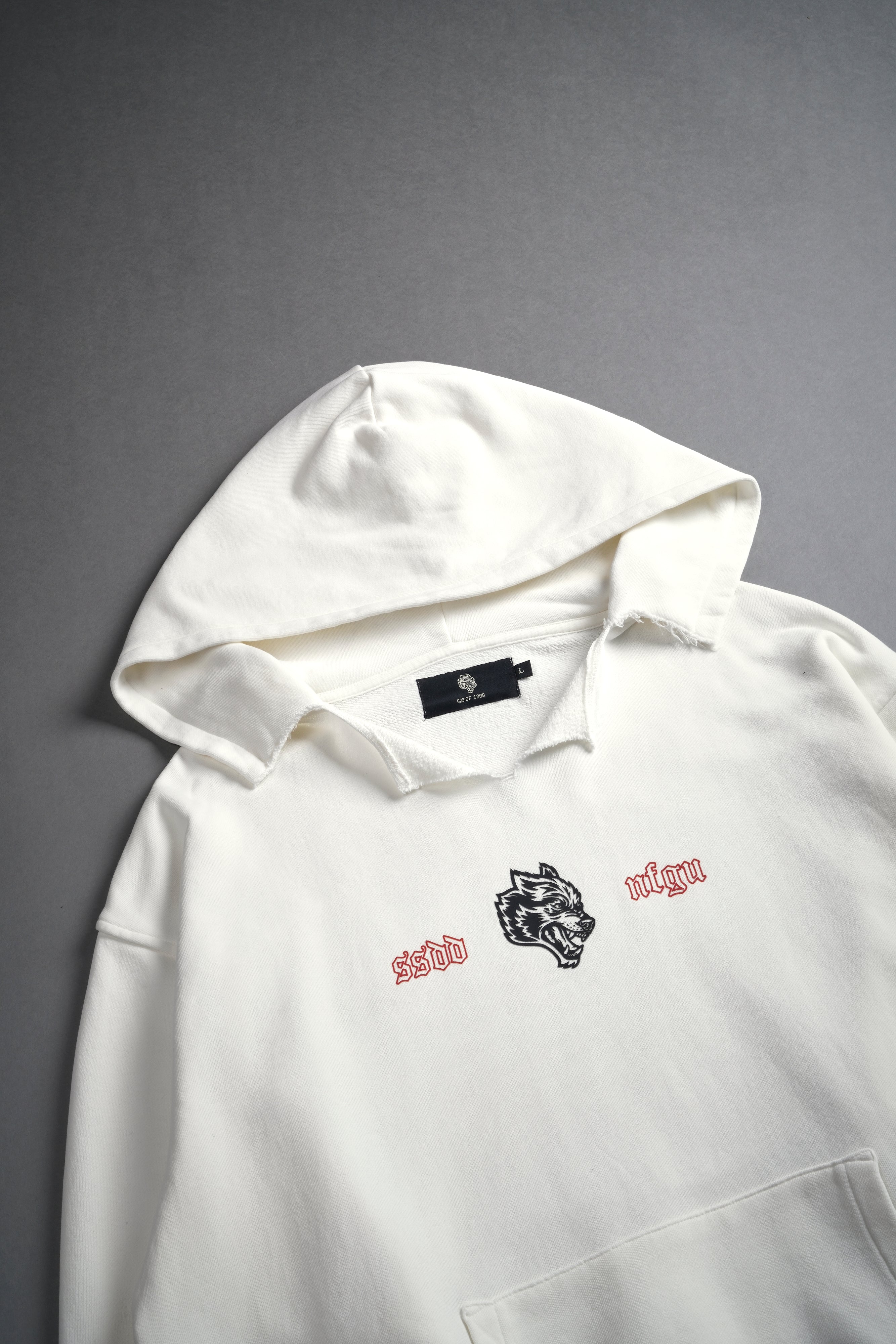 Till Forever "Vintage Dempsey" Hoodie in Cream