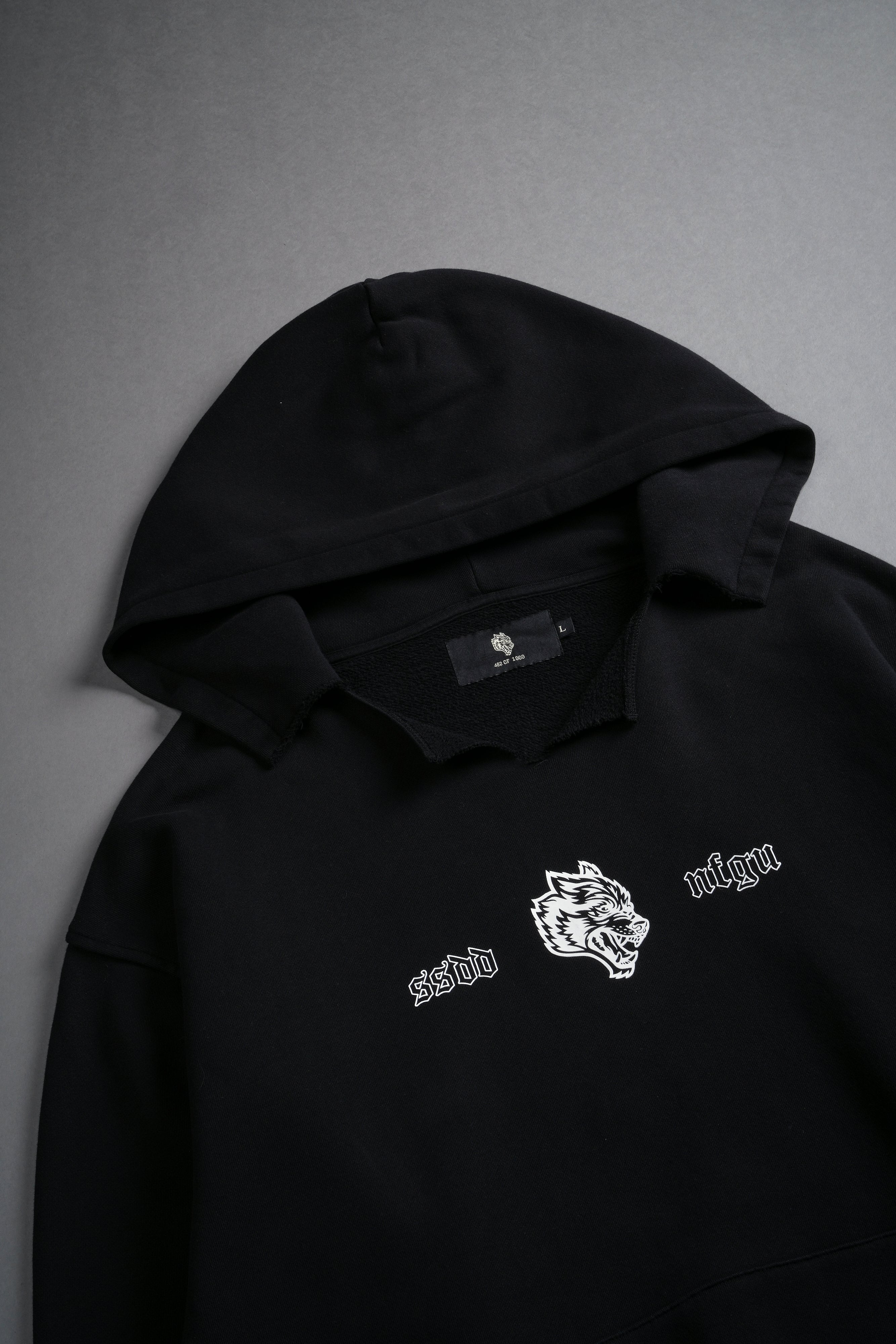 Till Forever "Vintage Dempsey" Hoodie in Black