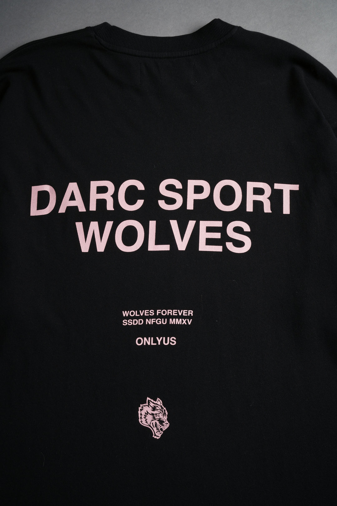 Darc Sport Wolves "Premium" Oversized Tee in Black