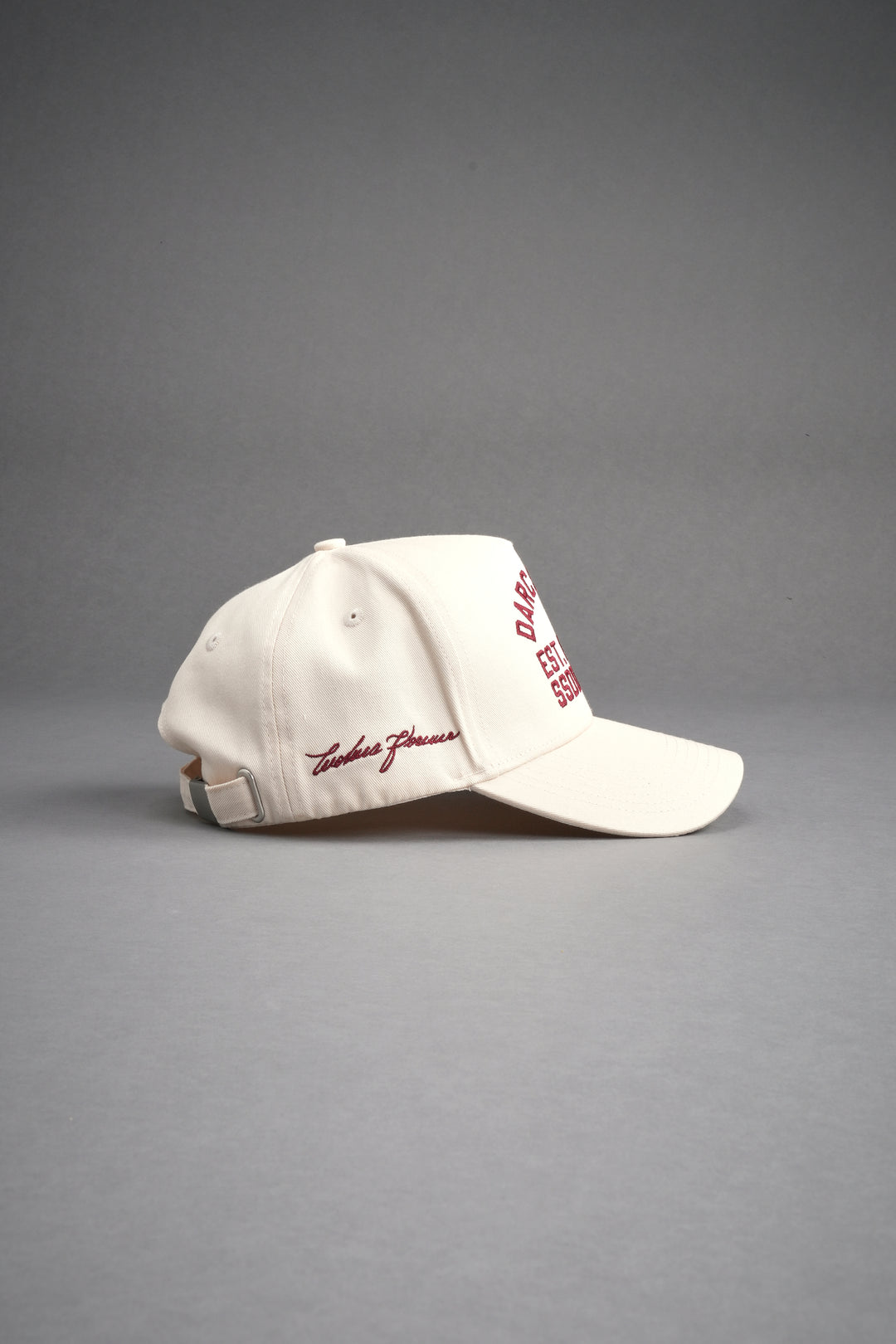 Darc Sport Wolves 5 Panel Hat in Cream
