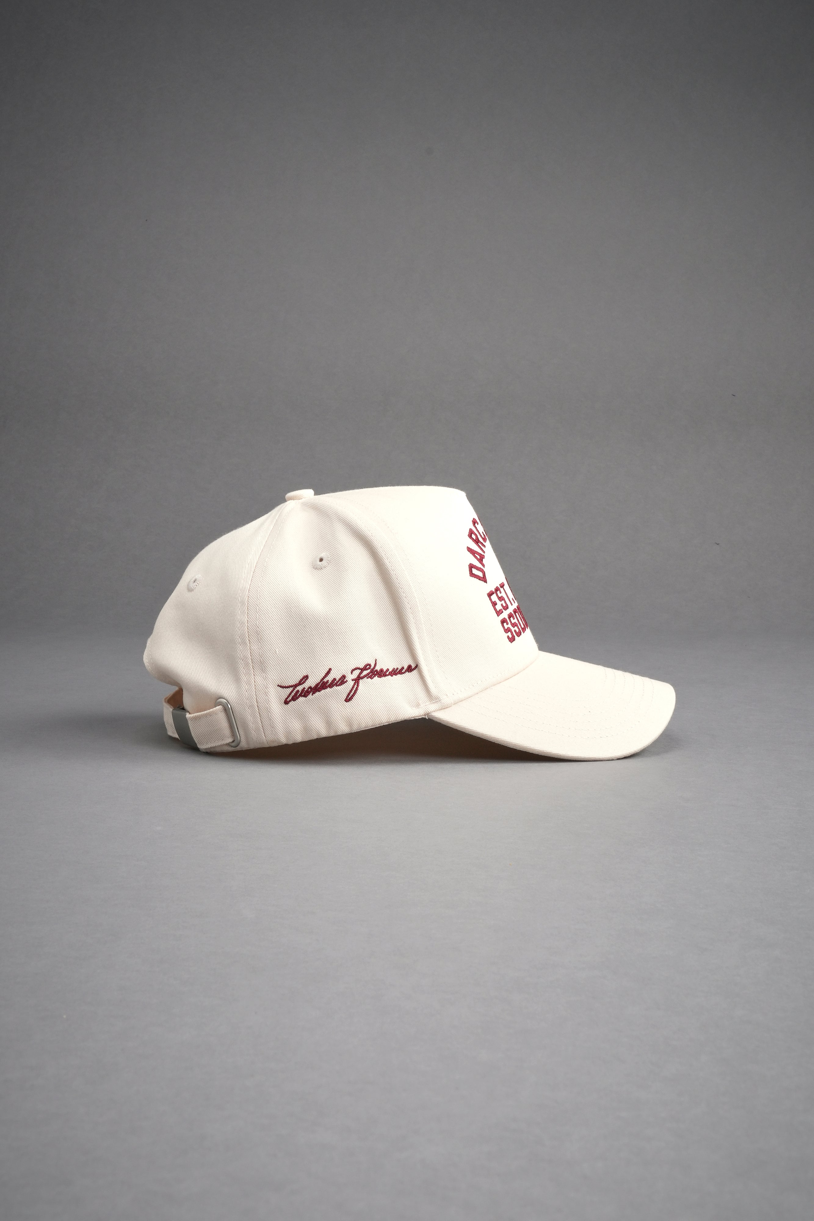 Darc Sport Wolves 5 Panel Hat in Cream