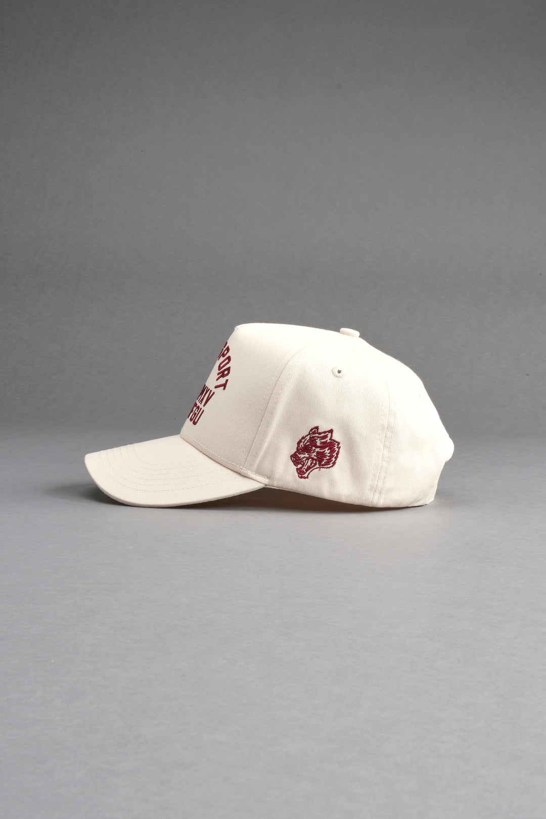 Darc Sport Wolves 5 Panel Hat in Cream
