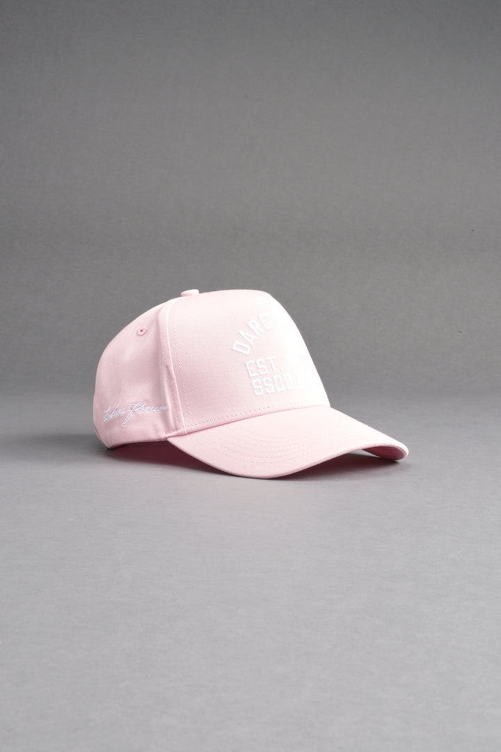 Darc Sport Wolves 5 Panel Hat in Cherry Blossom