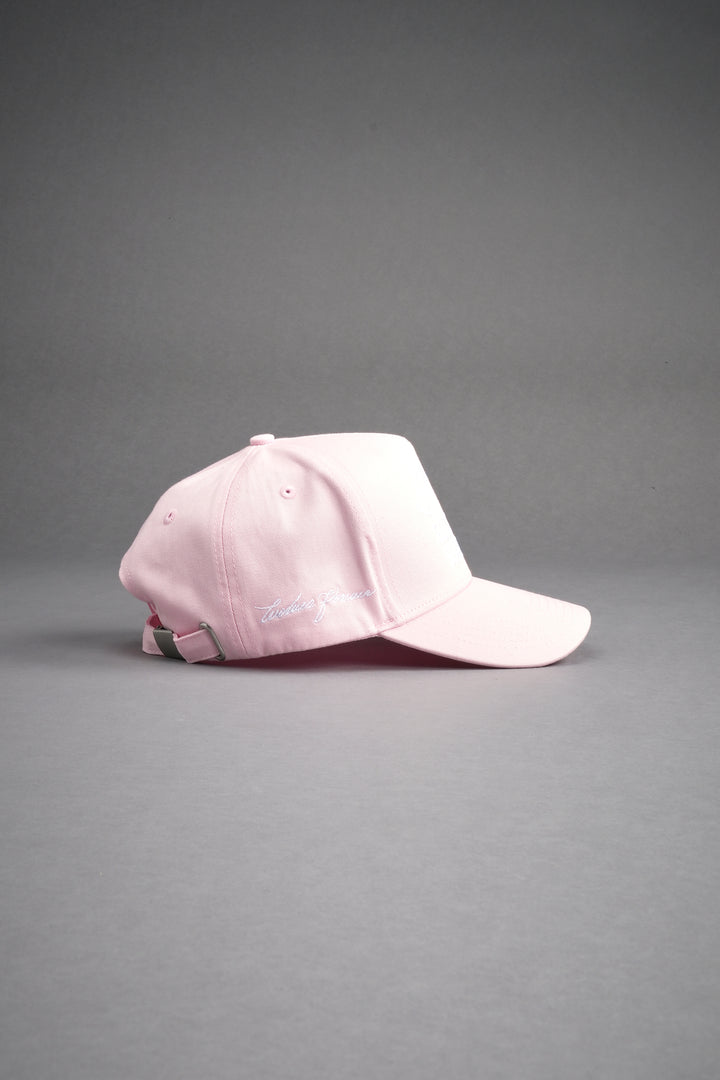 Darc Sport Wolves 5 Panel Hat in Cherry Blossom