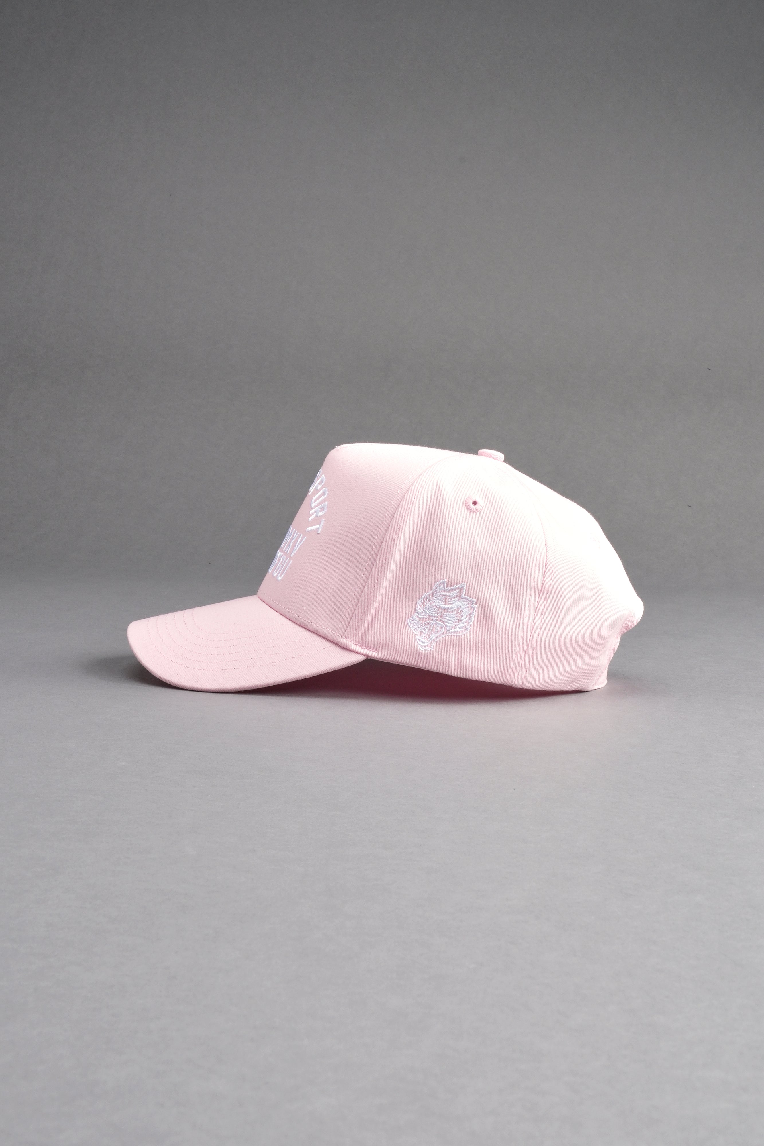 Darc Sport Wolves 5 Panel Hat in Cherry Blossom