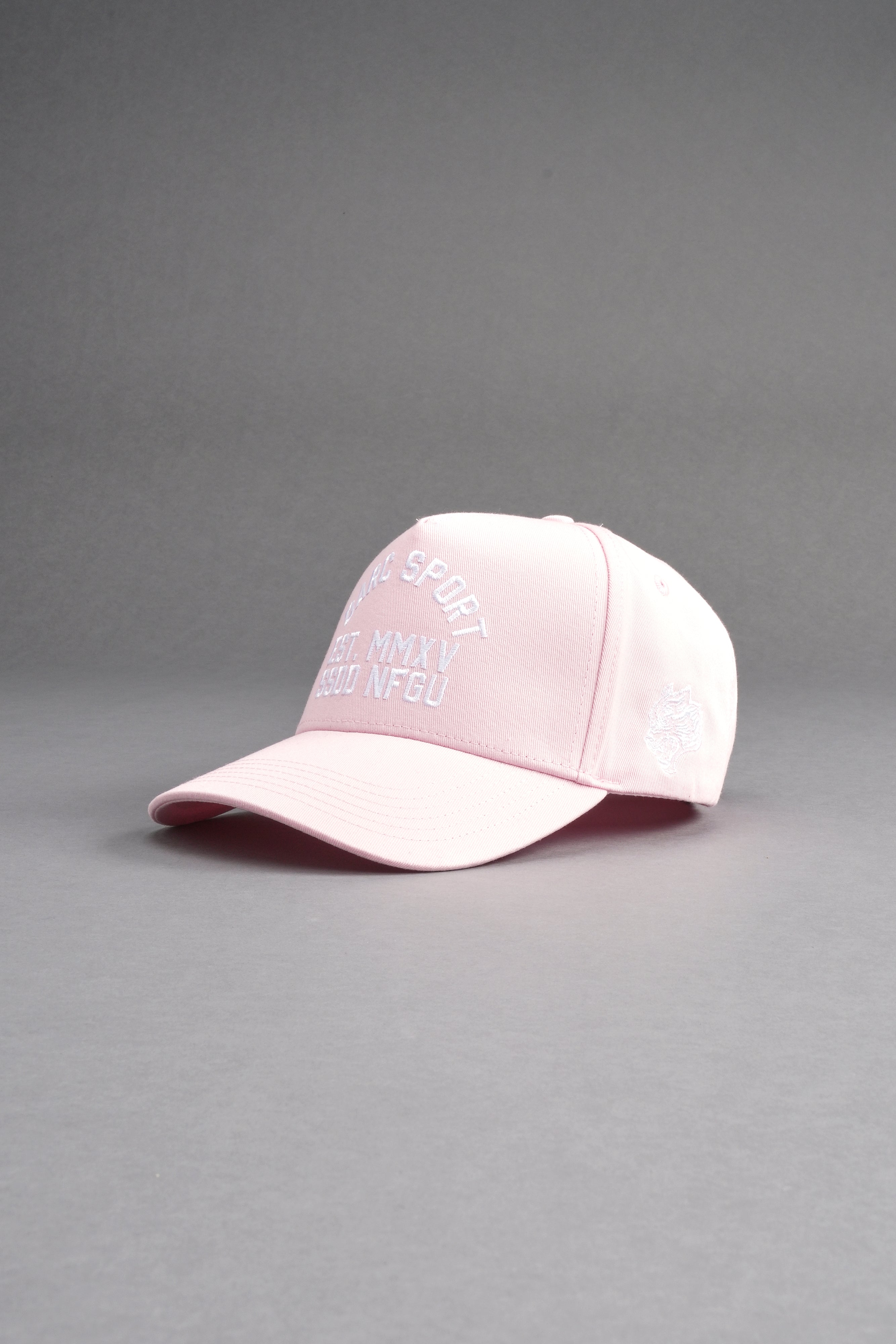 Darc Sport Wolves 5 Panel Hat in Cherry Blossom