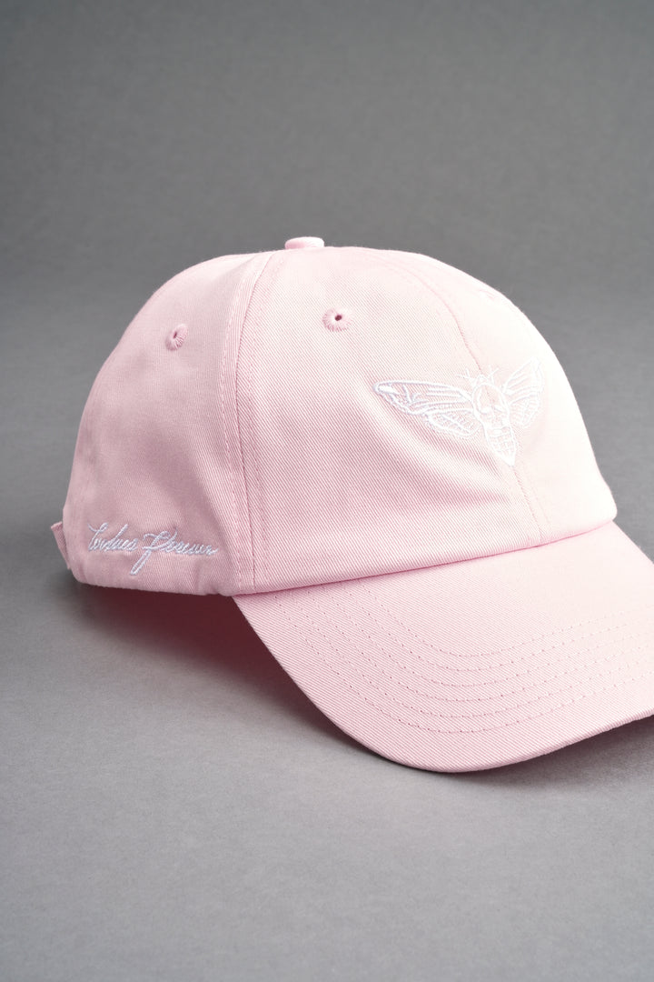 Death Moth Forever Dad Hat V2 in Cherry Blossom