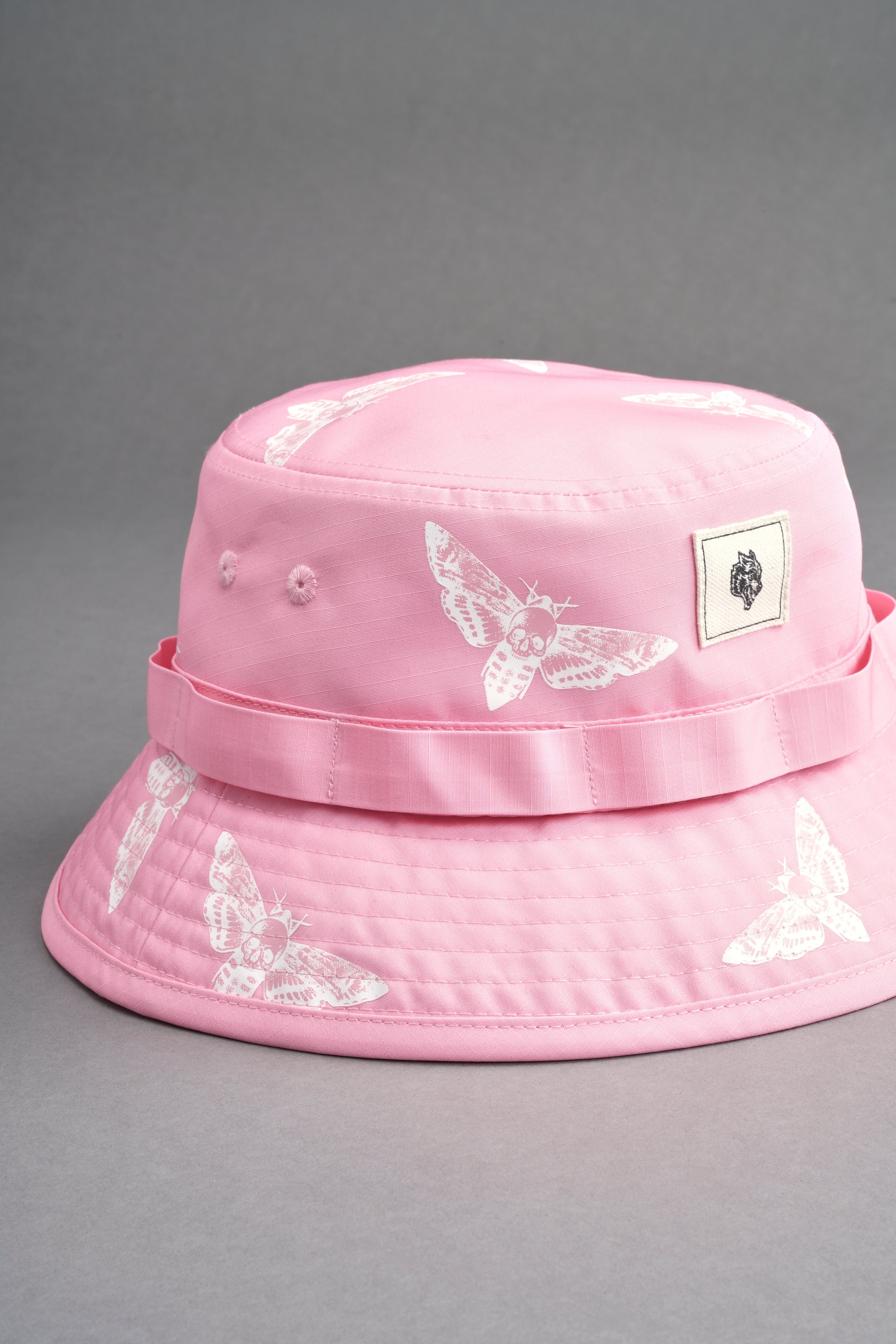 Death Moth Boonie Bucket Hat in Cherry Blossom – DarcSport