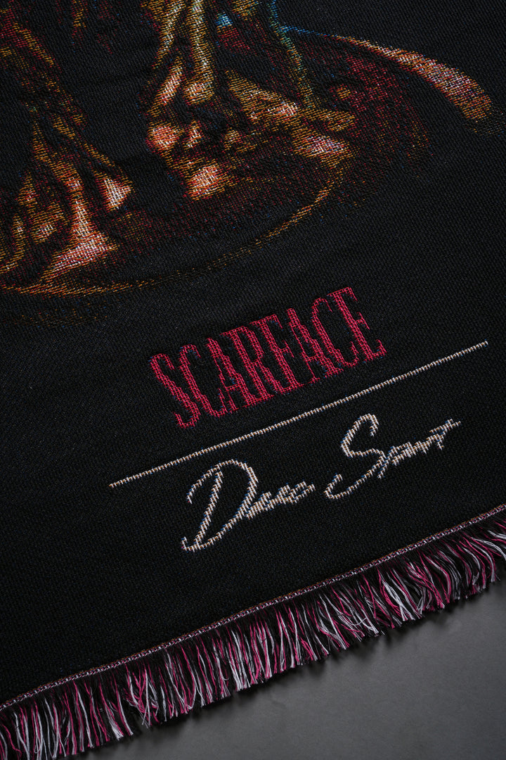 Desire of Power Tapestry Blanket in Black