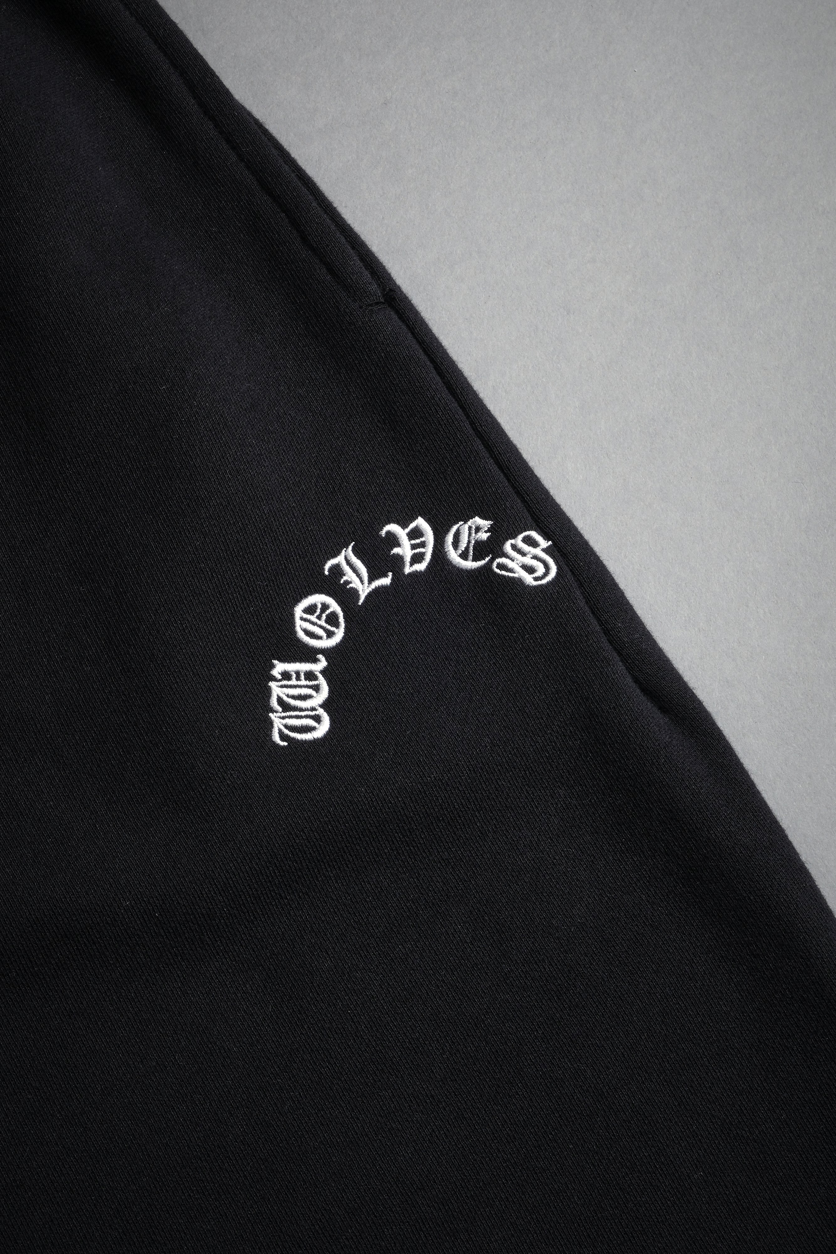 Always Oversized Omen Sweat Pants in Black
