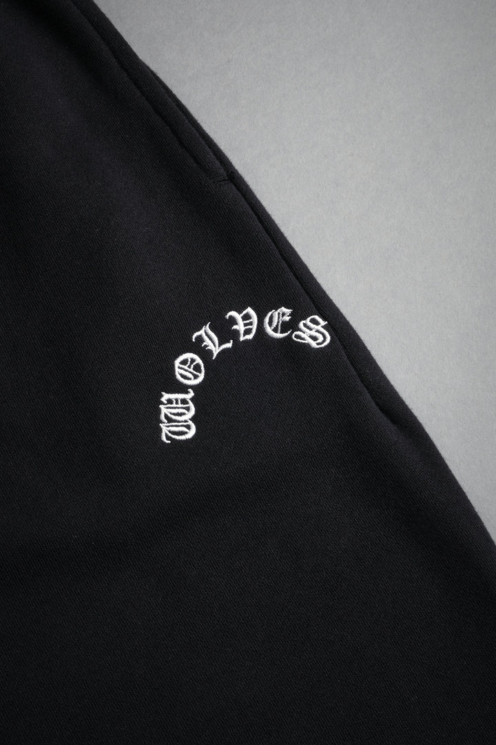 Always Oversized Omen Sweat Pants in Black