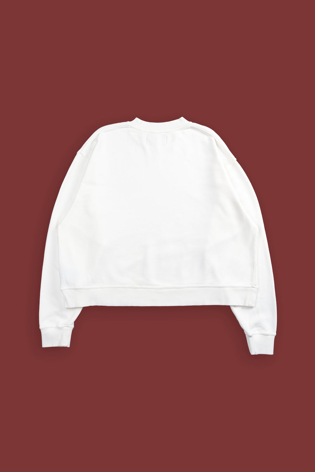 Forged "Box Cut" London Crewneck in Cream