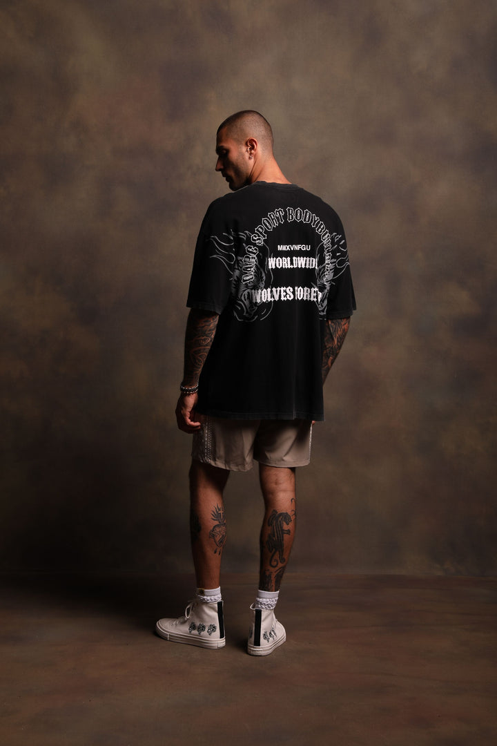 Western Reeves Shorts in Cactus Gray