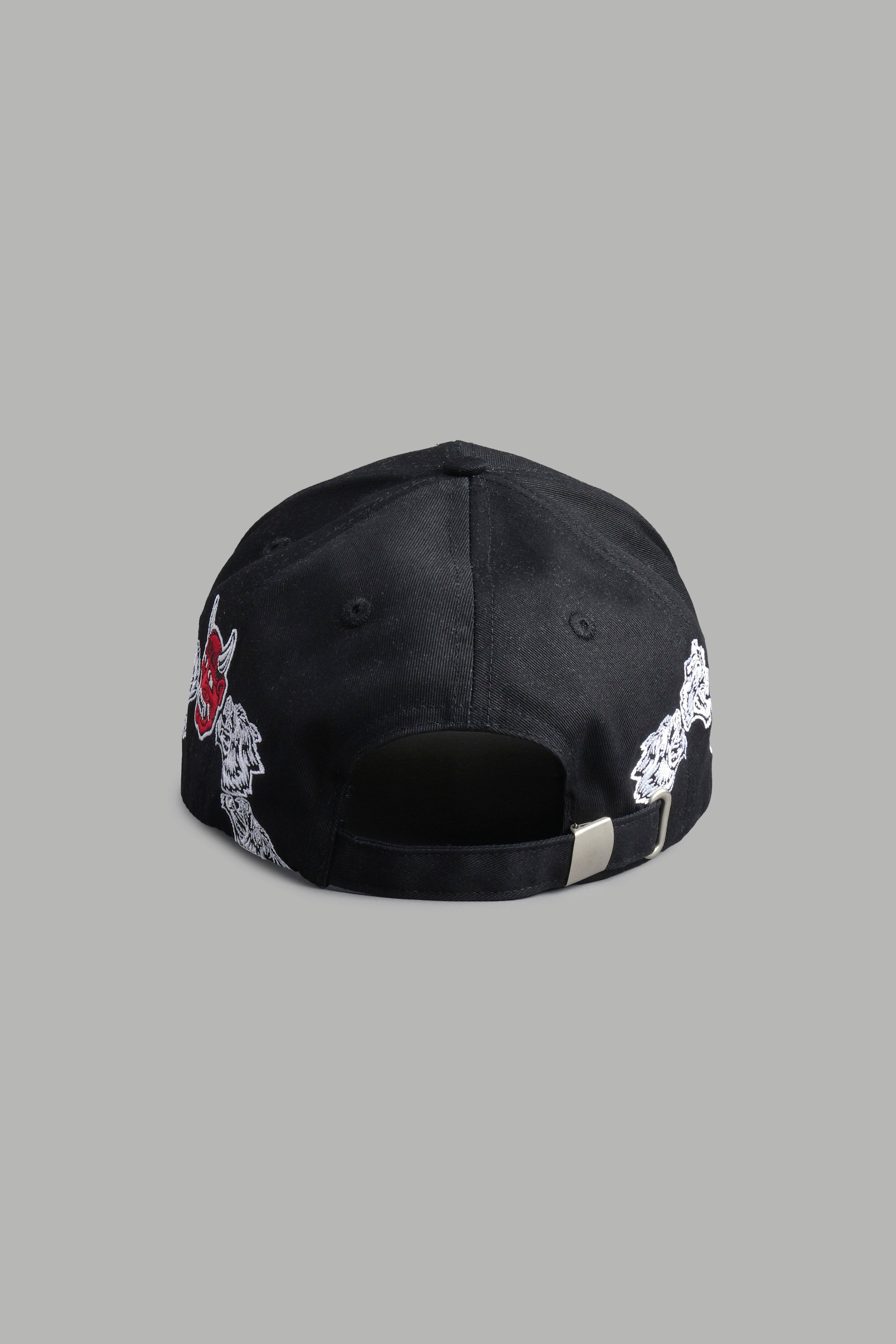 Surrounded Oni 5 Panel Hat in Black