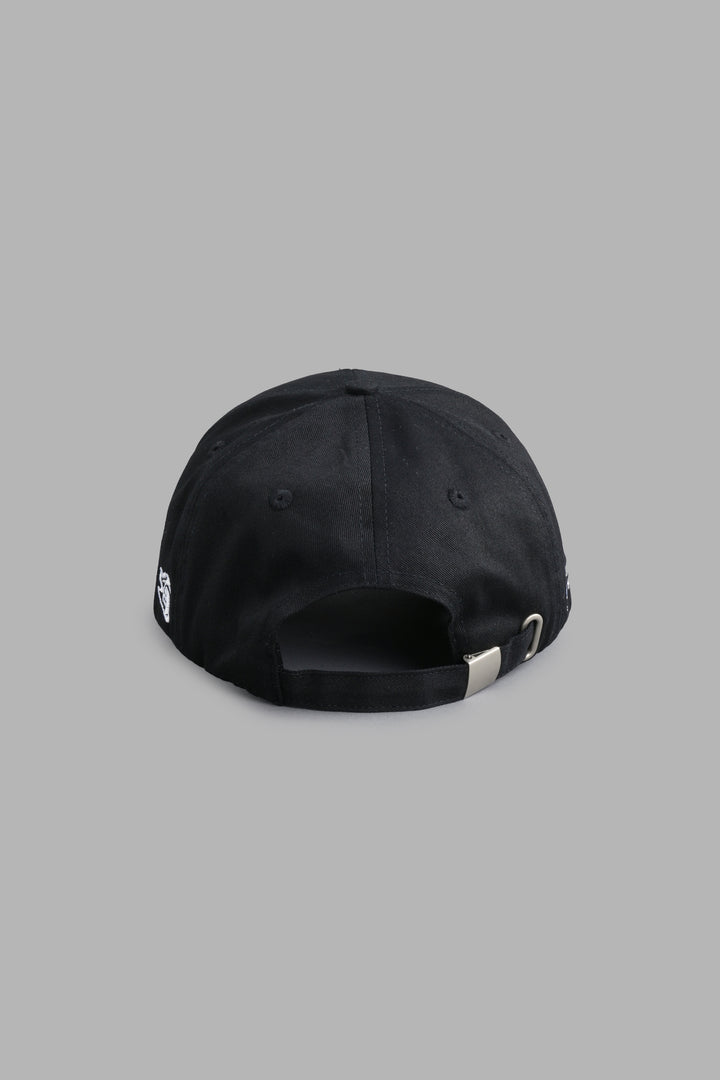 Bushido Wolves 5 Panel Hat in Black