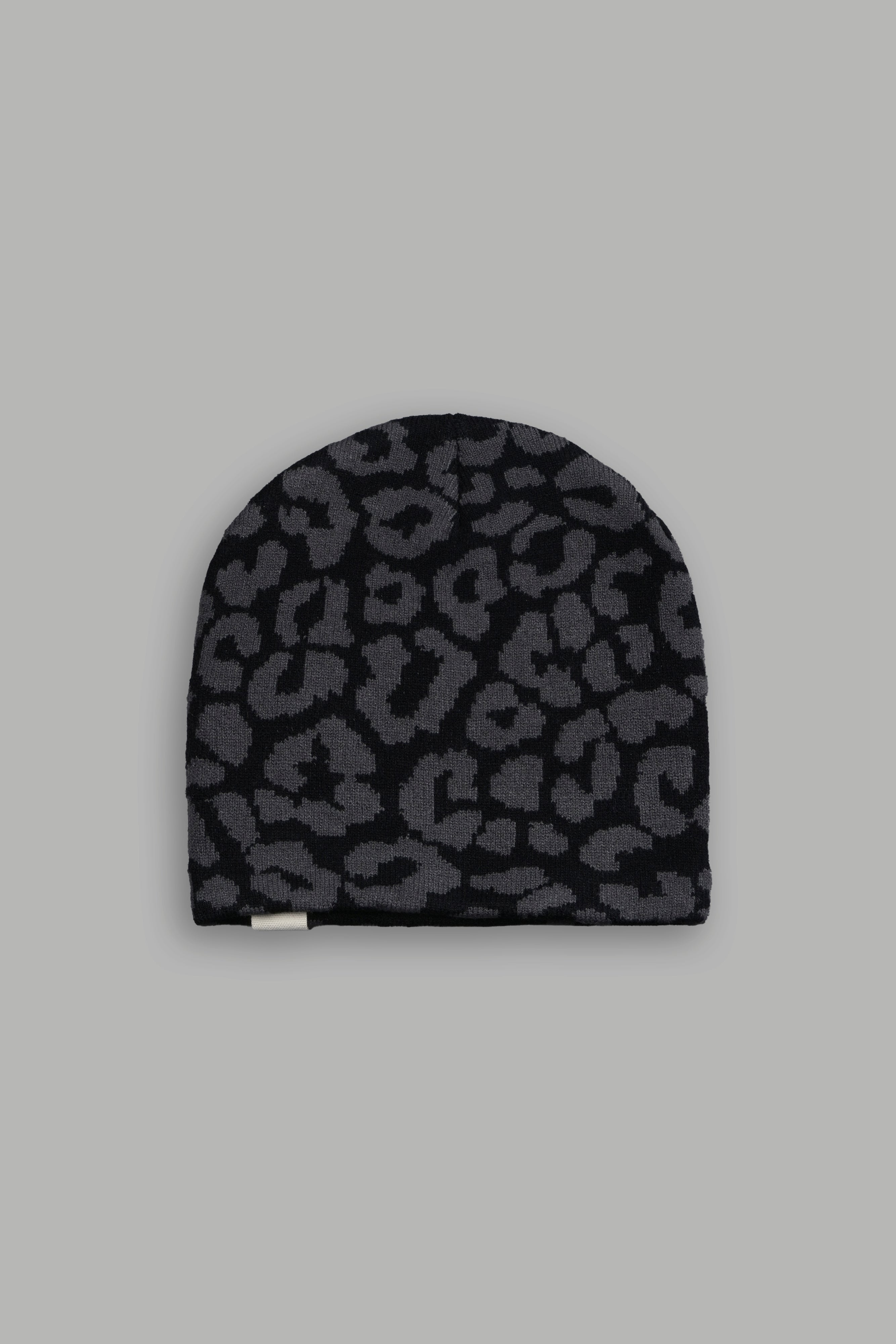 Wolf Patch V2 Cap Beanie in Black/Wolf Gray