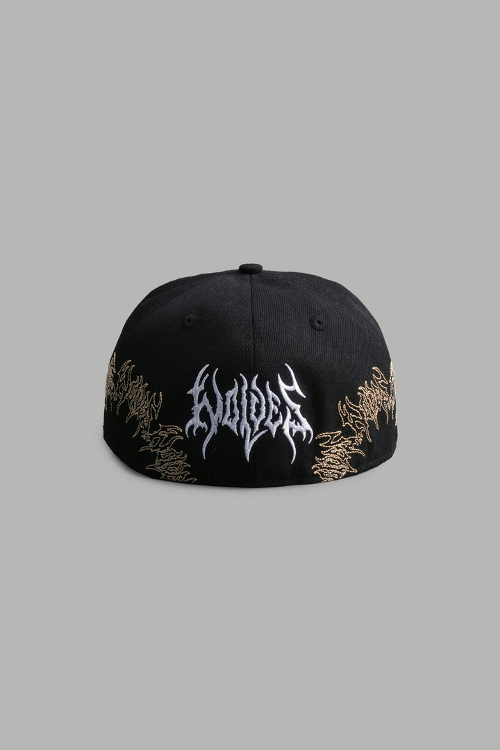 Hesh Core Fitted Cap in Black