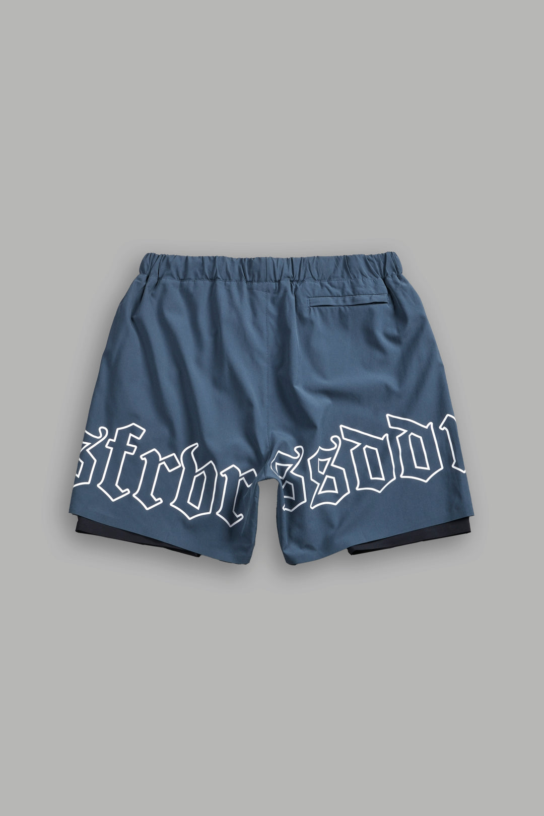 NFGU WLVS Compression Shorts in Darc Blue
