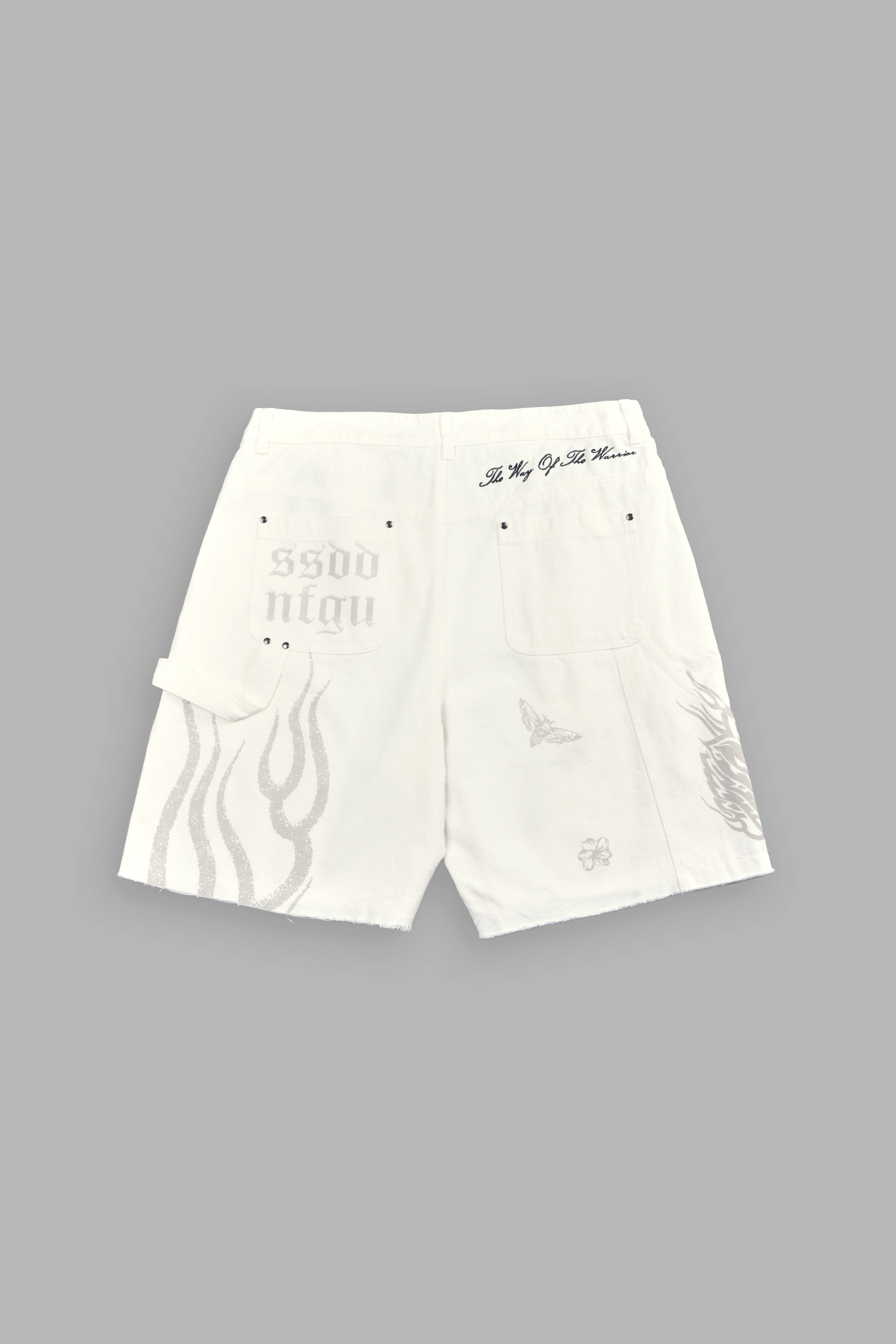 The Eagle & The Oni Hoffa Shorts in Cream