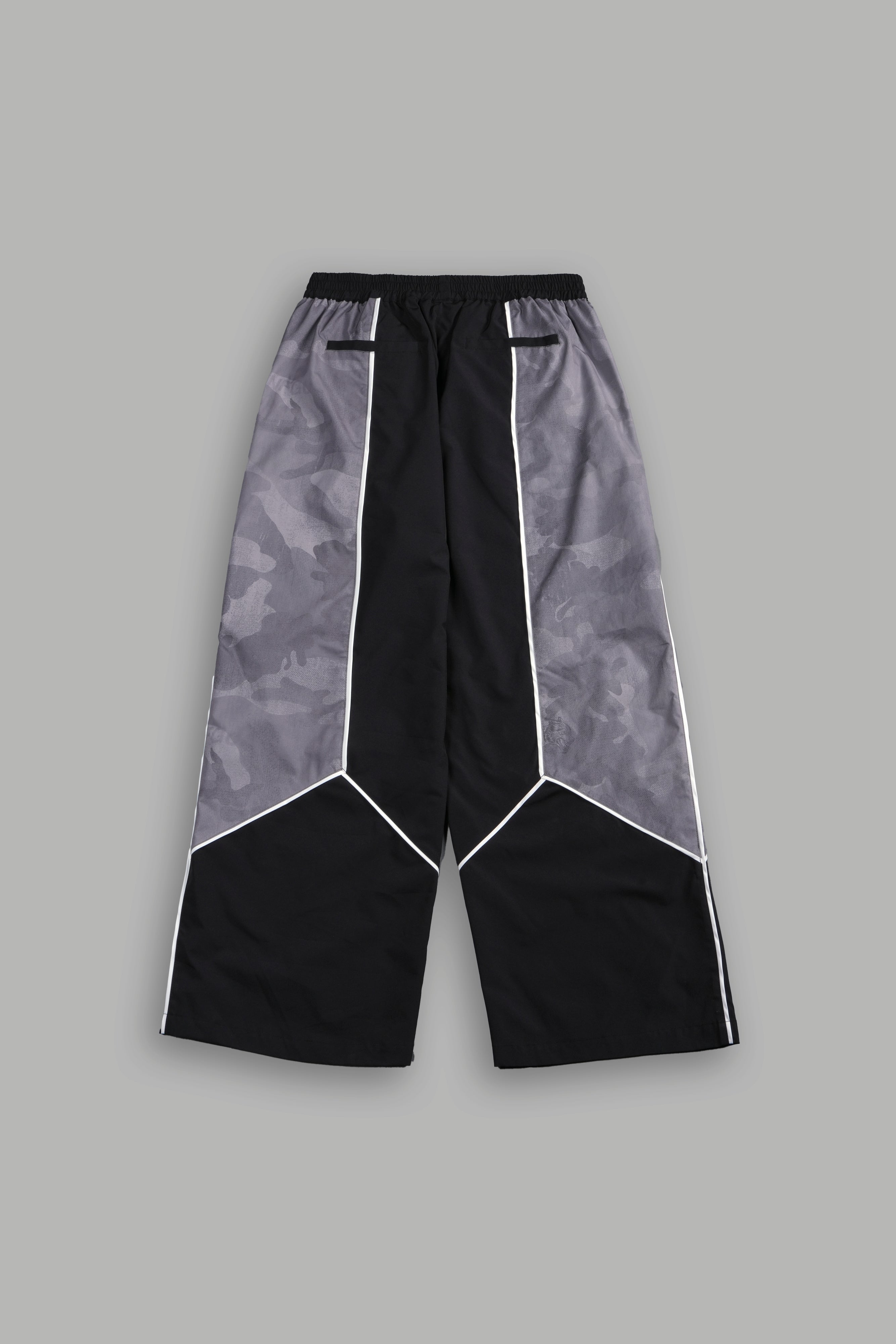 Dual Men's Quinn Track Pants in Black/Lush Vintage Woodland Camo