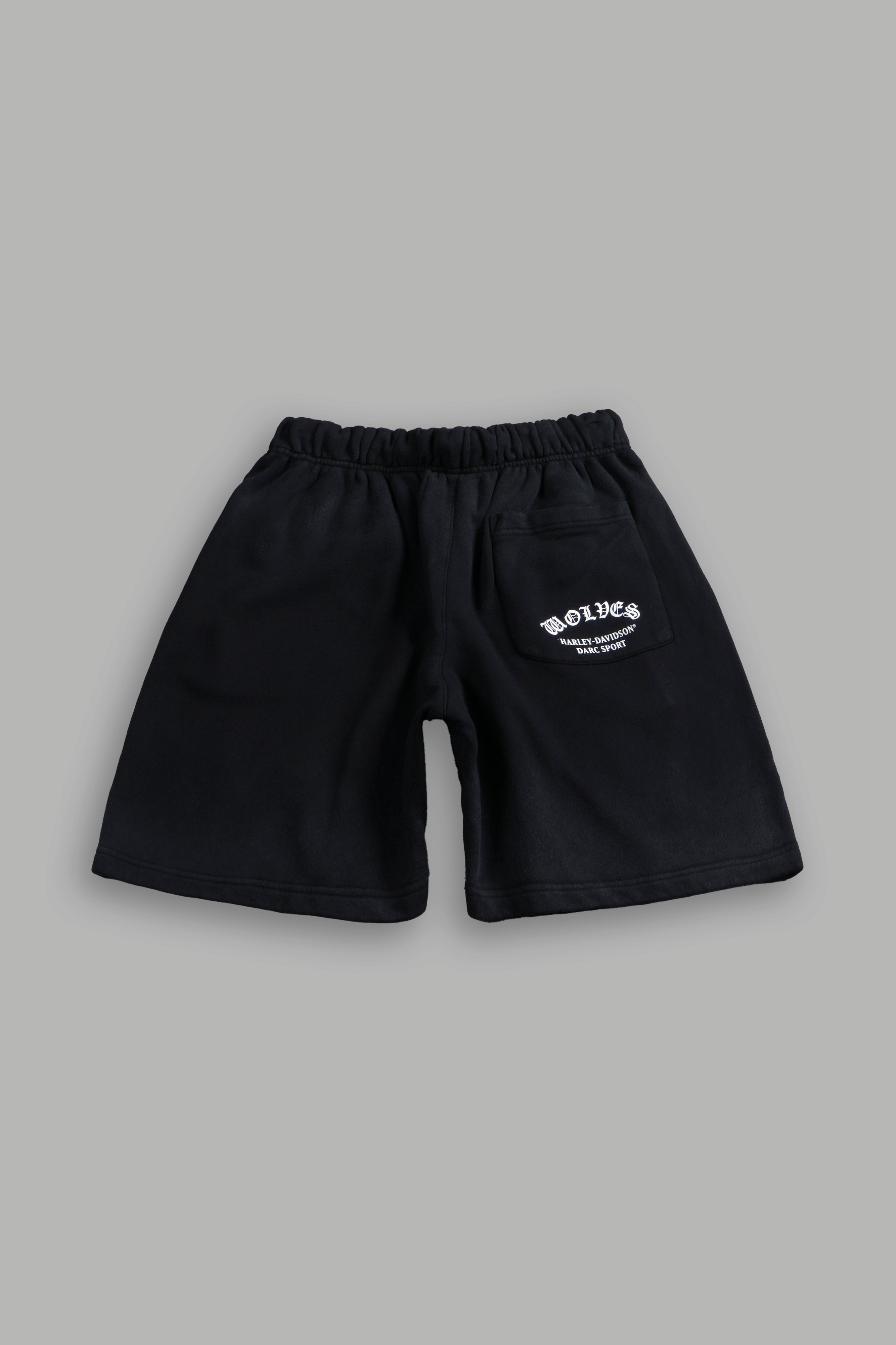 Harley-Davidson Wolves Oversized Post Lounge Sweat Shorts V2 in