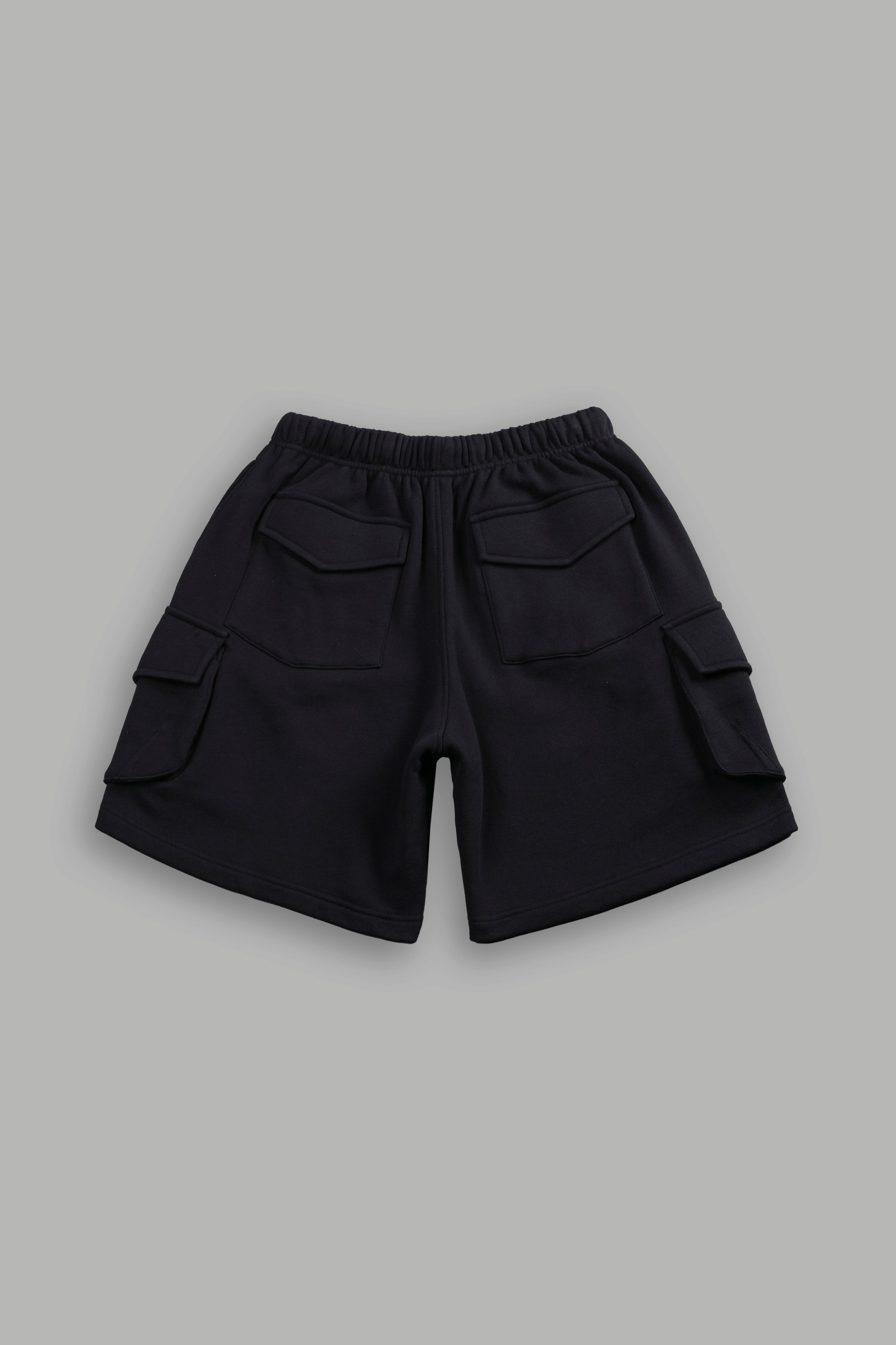 La Ca Frvr Cornell Cargo Sweat Shorts in Black – DarcSport